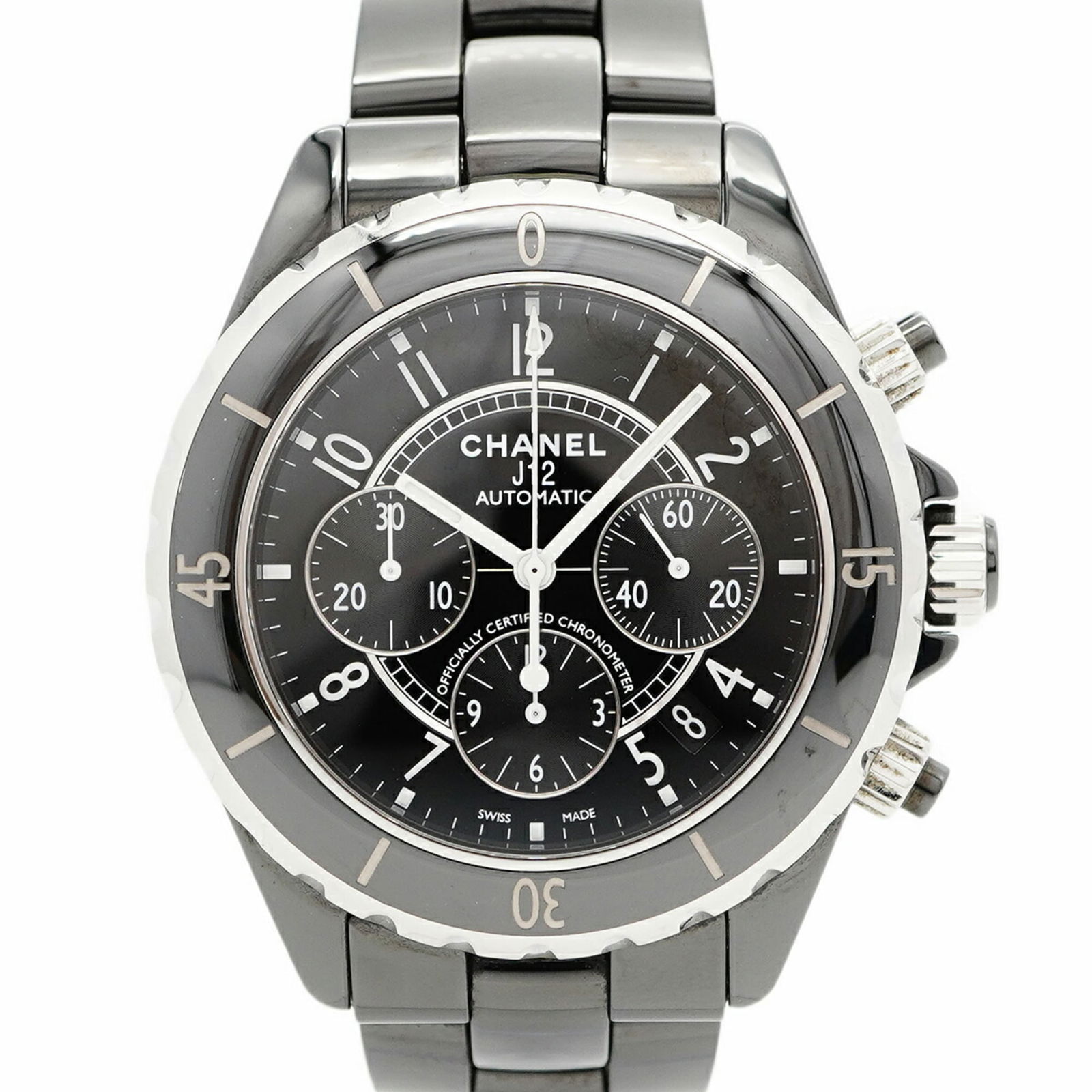 Wristwatch Chanel: Wristwatch Chanel This listing features Wristwatch Chanel. Item specifics are provided below. Item Specifics: Brand: Chanel Type: Wristwatch Gender: Men Material (Band): Ceramic Color (Dial): Black Ca