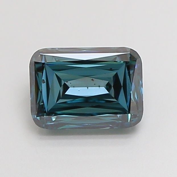 Loose Lab Diamond - IGI Radiant 1.5ct Fancy Deep Green Blue SI1 (1 of 1)