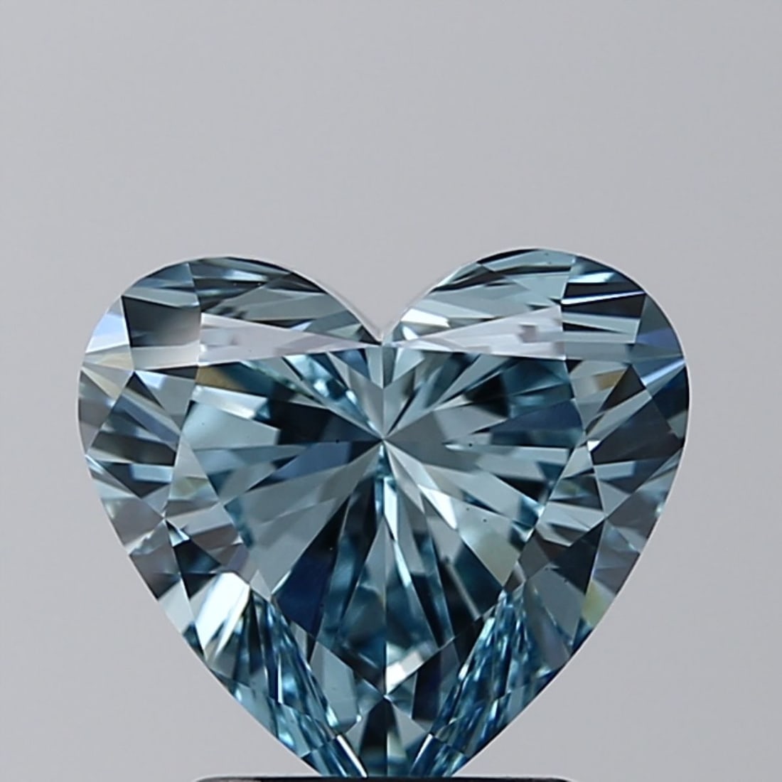 Loose Lab Diamond - IGI Heart 2.01ct Fancy Intense Greenish Blue VS1 (1 of 1)
