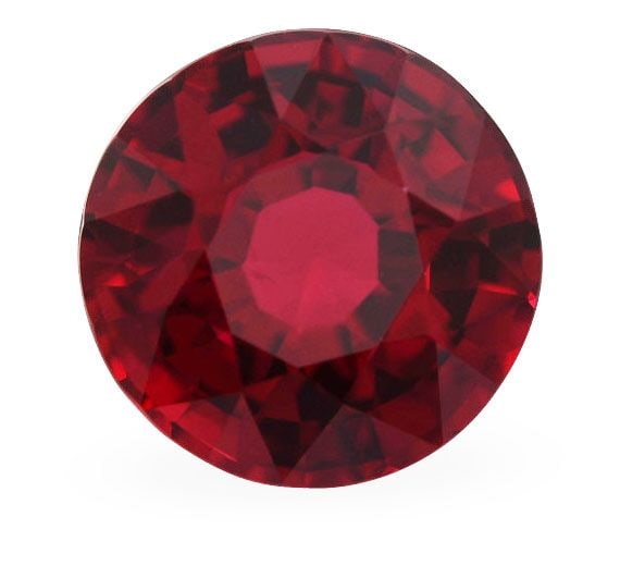 Loose Ruby Gemstone - Round 1.87ct Red EC (1 of 1)
