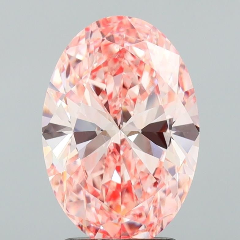 Loose Lab Diamond - IGI Oval 2.43ct Fancy Vivid Pink VVS2: Loose Lab Diamond - IGI Oval 2.43ct Fancy Vivid Pink VVS2 This listing features Loose Lab Diamond - IGI Oval 2.43ct Fancy Vivid Pink VVS2. Item specifics are provided below. Item Specifics: Source: