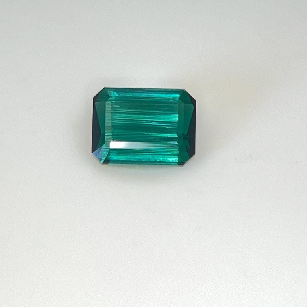 Loose Tourmaline Gemstone - Emerald 1.4ct Blue SI: Loose Tourmaline Gemstone - Emerald 1.4ct Blue SI This listing features Loose Tourmaline Gemstone - Emerald 1.4ct Blue SI. Item specifics are provided below. Item Specifics: Type: Tourmaline Carat:
