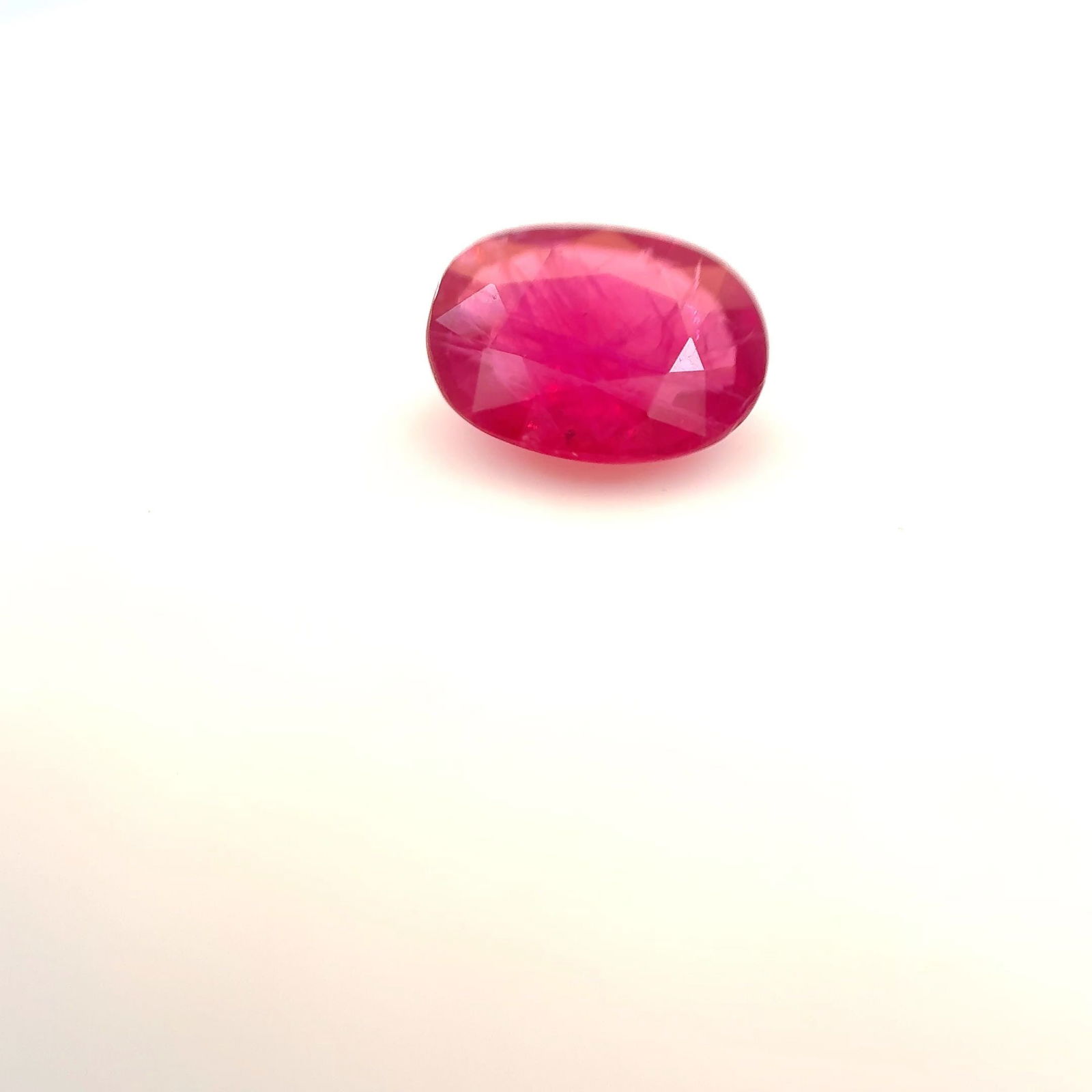 Loose Ruby Gemstone - Oval 1.04ct Red SI (1 of 1)