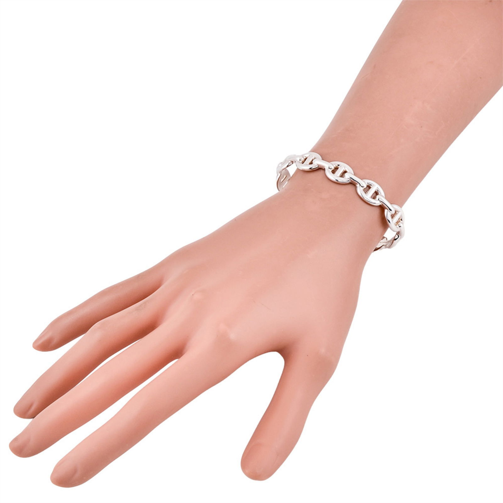 925 Hermes Bangle Silver - 6