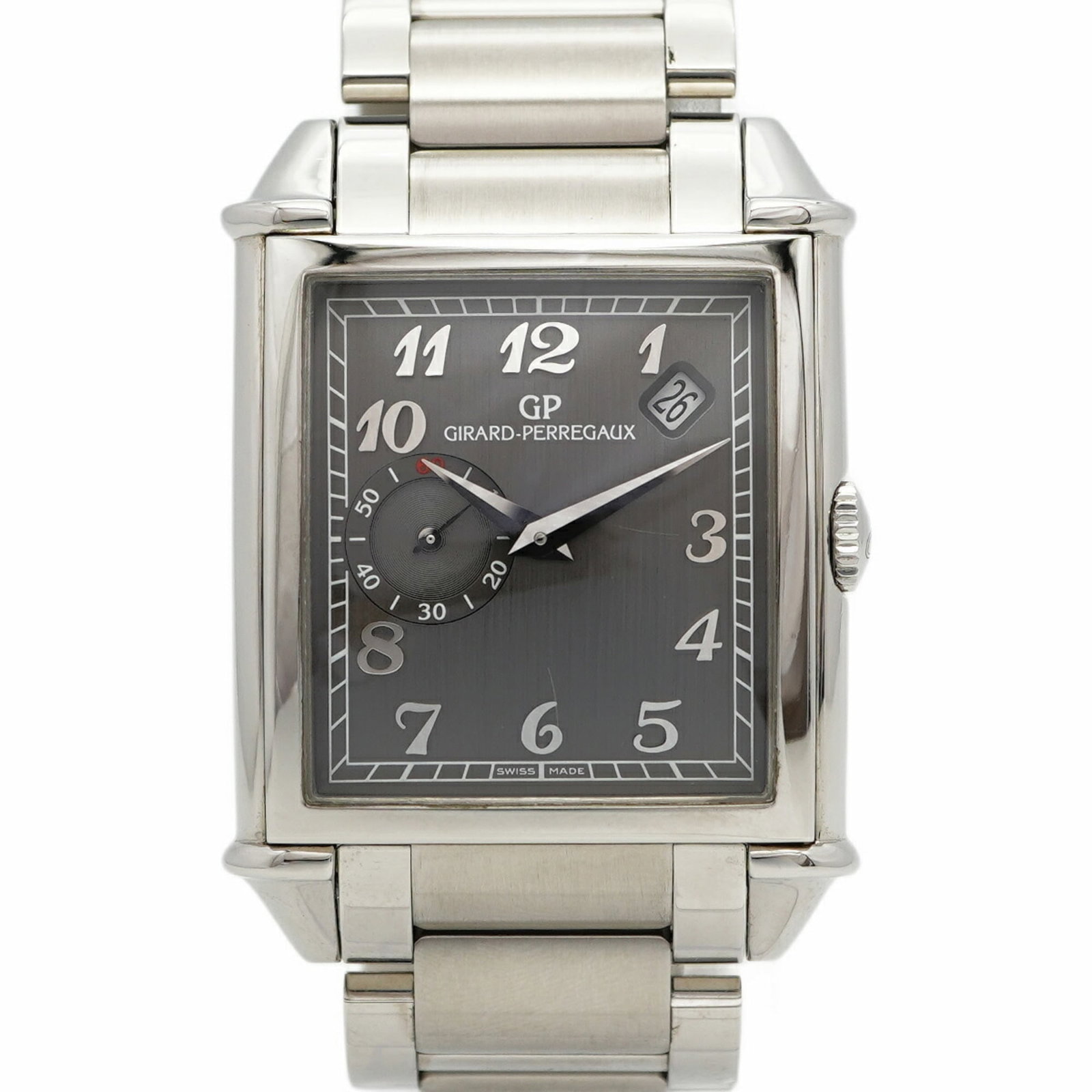 Wristwatch Girard-Perregaux: Wristwatch Girard-Perregaux This listing features Wristwatch Girard-Perregaux. Item specifics are provided below. Item Specifics: Brand: Girard-Perregaux Type: Wristwatch Gender: Men Material