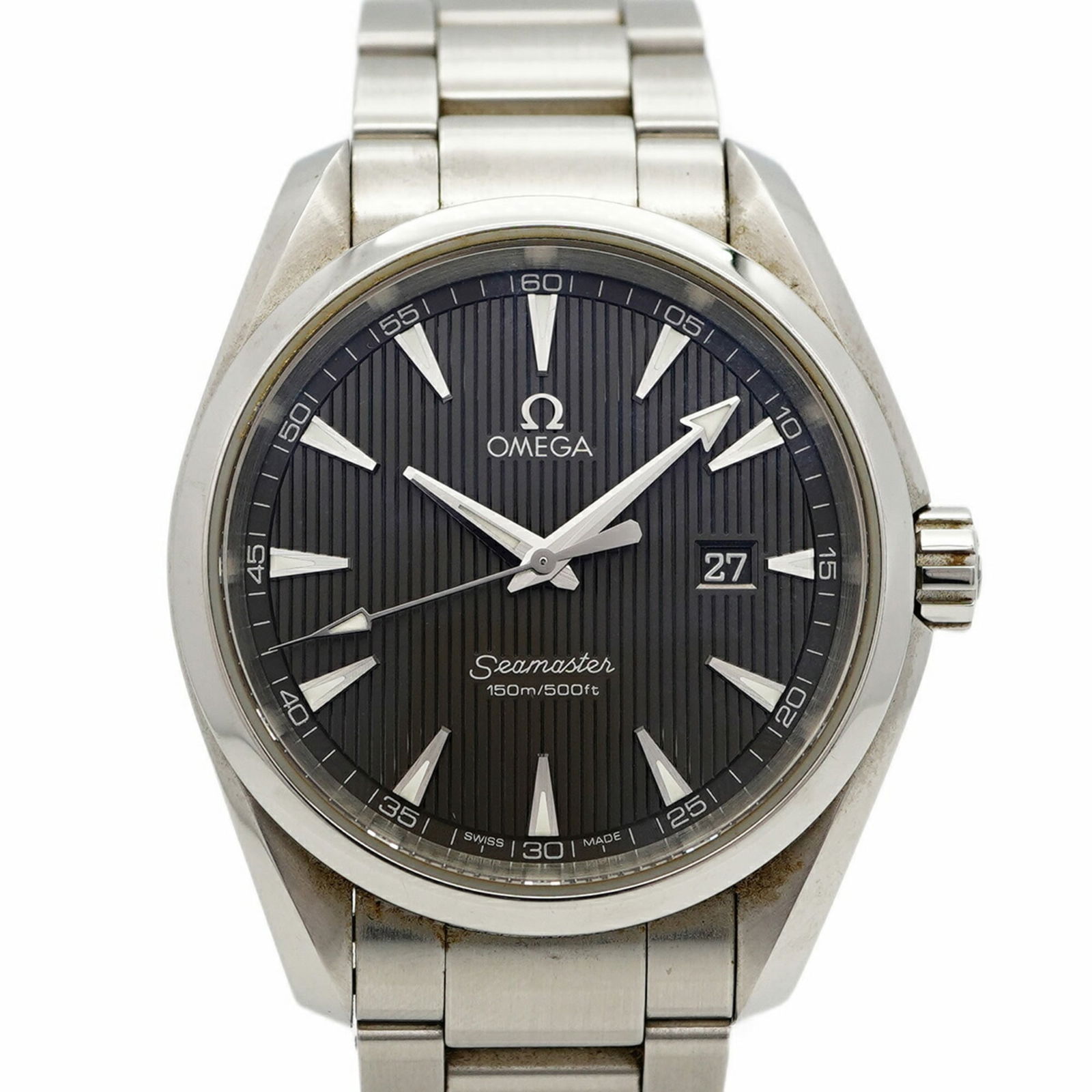 Wristwatch Omega: Wristwatch Omega This listing features Wristwatch Omega. Item specifics are provided below. Item Specifics: Brand: Omega Type: Wristwatch Gender: Men Material (Band): Stainless Steel Color (Dial): Gra