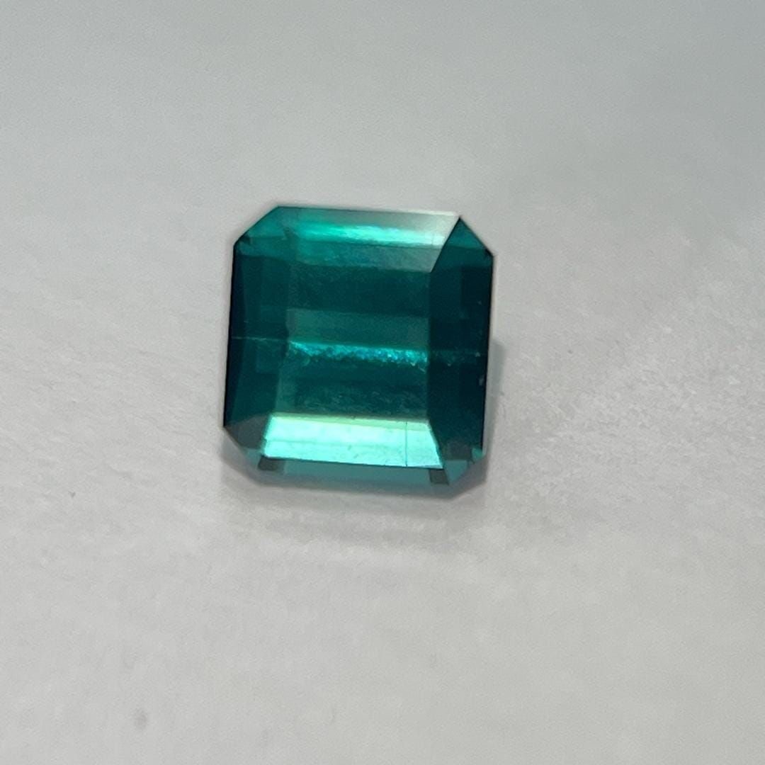 Loose Tourmaline Gemstone - Emerald 1.08ct Blue SI: Loose Tourmaline Gemstone - Emerald 1.08ct Blue SI This listing features Loose Tourmaline Gemstone - Emerald 1.08ct Blue SI. Item specifics are provided below. Item Specifics: Type: Tourmaline