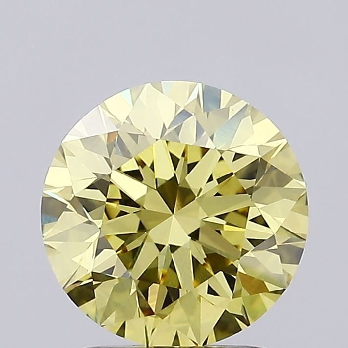 Loose Lab Diamond - IGI Round 2.22ct Fancy Intense Yellow VVS2 (1 of 1)