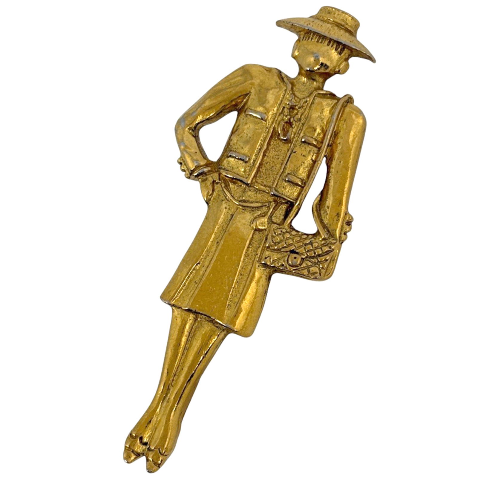 Plating Chanel Brooch Gold: Plating Chanel Brooch Gold This listing features Plating Chanel Brooch Gold. Item specifics are provided below. Item Specifics: Brand: Chanel Type: Brooch Gender: Women Material: Gold Plating Color: G