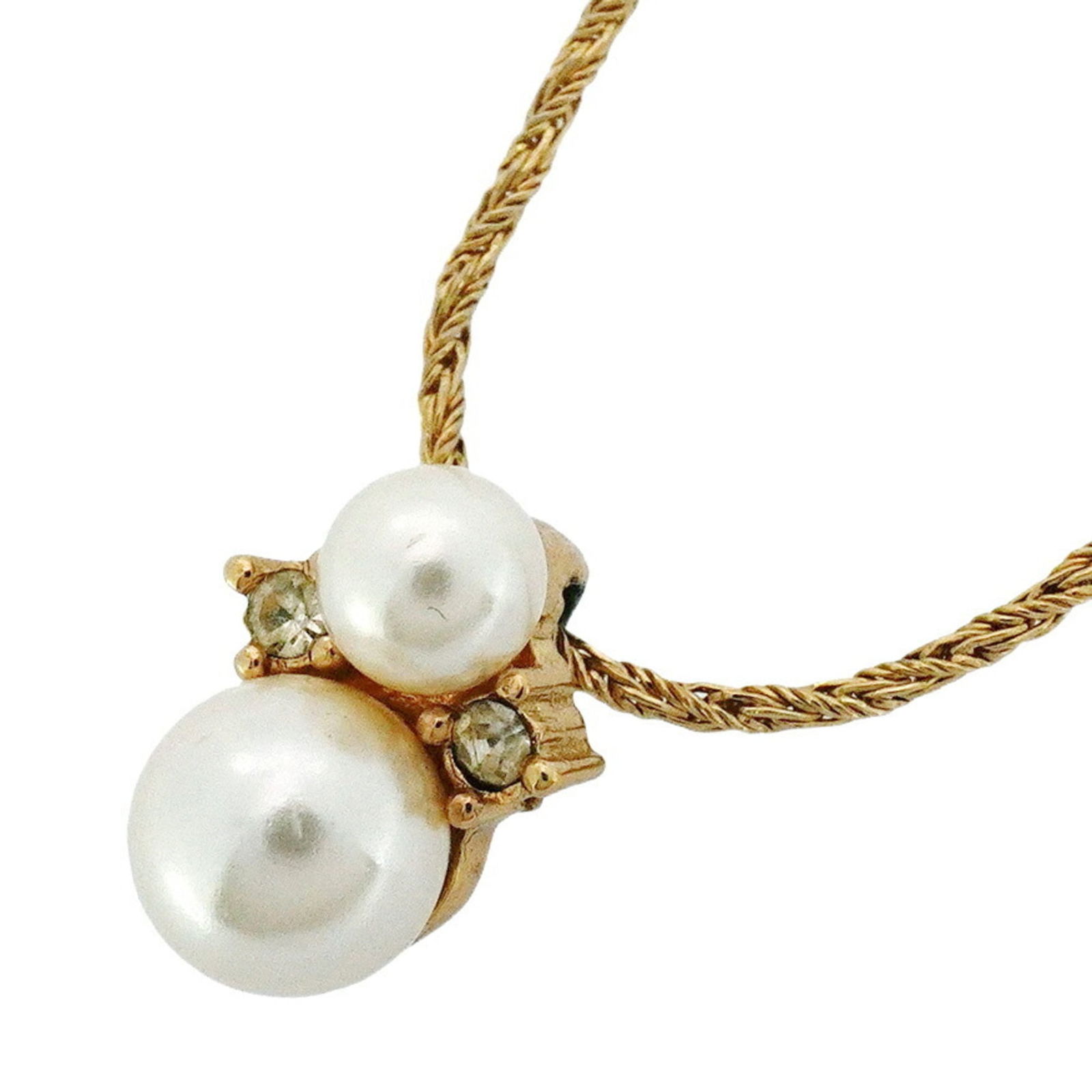 Women's - Christian Dior Necklace - GP Plated - Rhinestones - Faux Pearls - Gold: Women's - Christian Dior Necklace - GP Plated - Rhinestones - Faux Pearls - Gold This listing features Women's - Christian Dior Necklace - GP Plated - Rhinestones - Faux Pearls - Gold. Item specifics