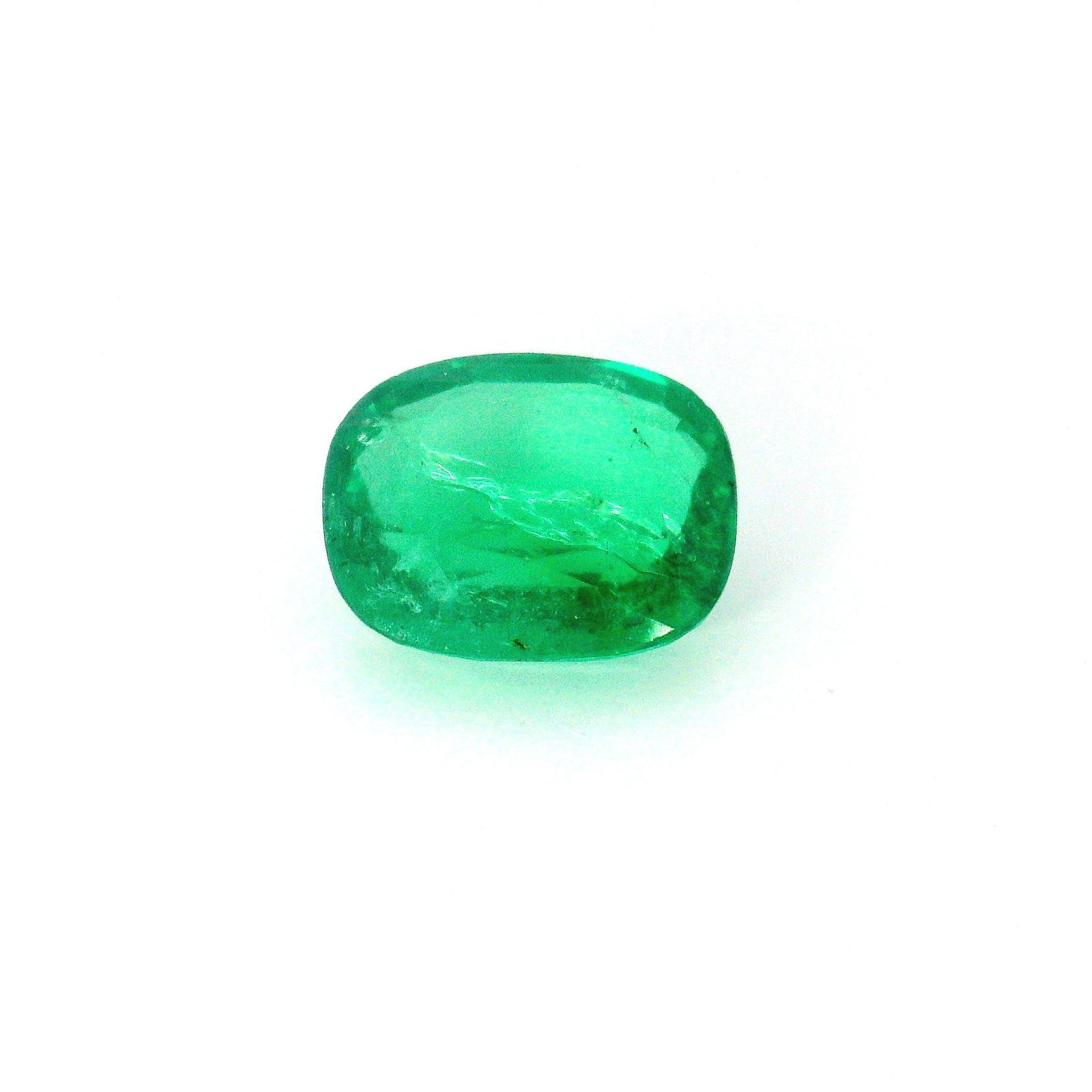 Loose Emerald Gemstone - GSI Cushion 2.47ct Green SI (1 of 1)