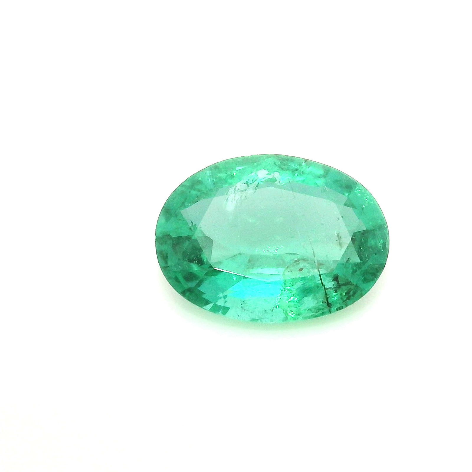 Loose Emerald Gemstone - GIA Oval 1.08ct Green MI: Loose Emerald Gemstone - GIA Oval 1.08ct Green MI This listing features Loose Emerald Gemstone - GIA Oval 1.08ct Green MI. Item specifics are provided below. Item Specifics: Type: Emerald Carat: