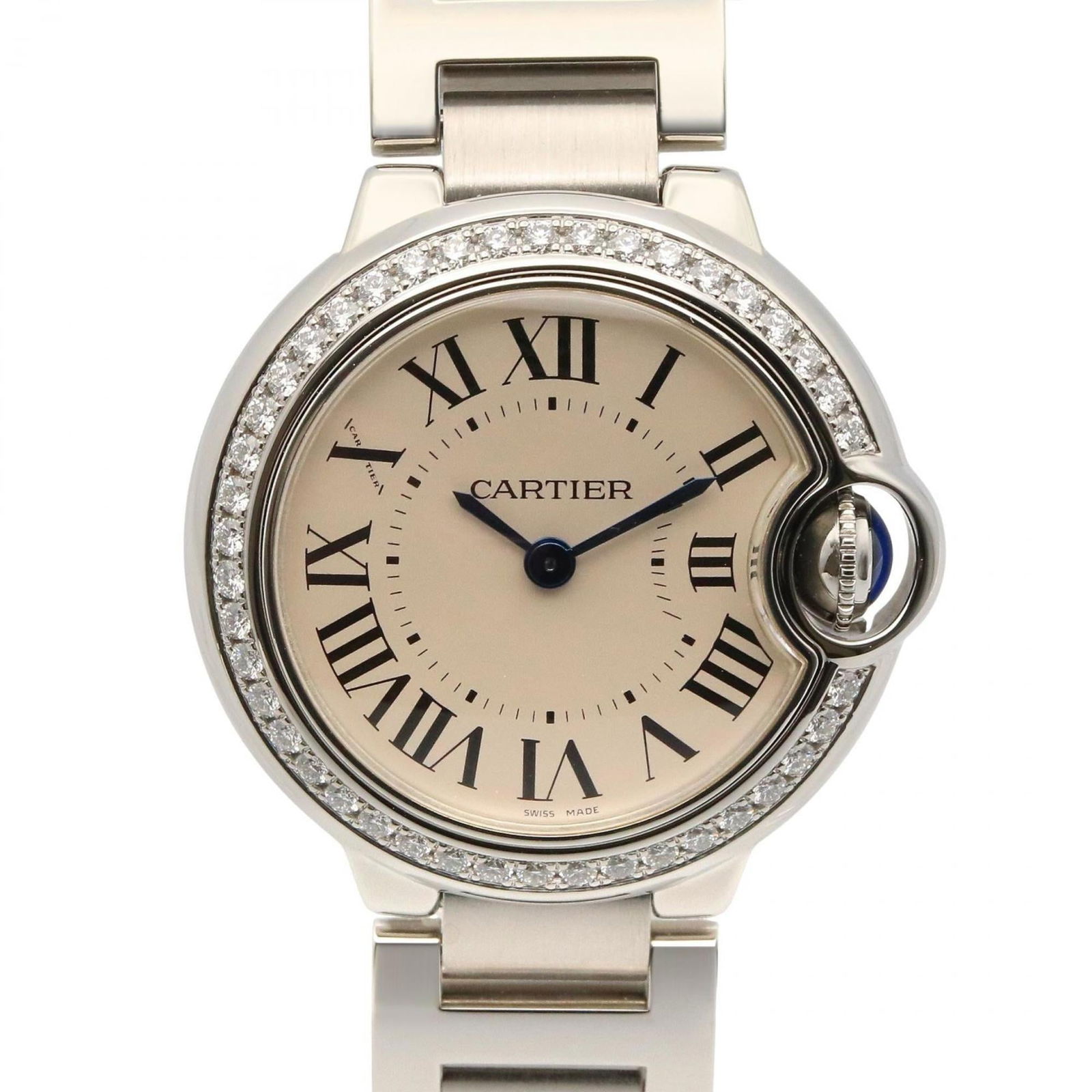Wristwatch Cartier: Wristwatch Cartier This listing features Wristwatch Cartier. Item specifics are provided below. Item Specifics: Brand: Cartier Type: Wristwatch Gender: Women Material (Case): Stainless Steel