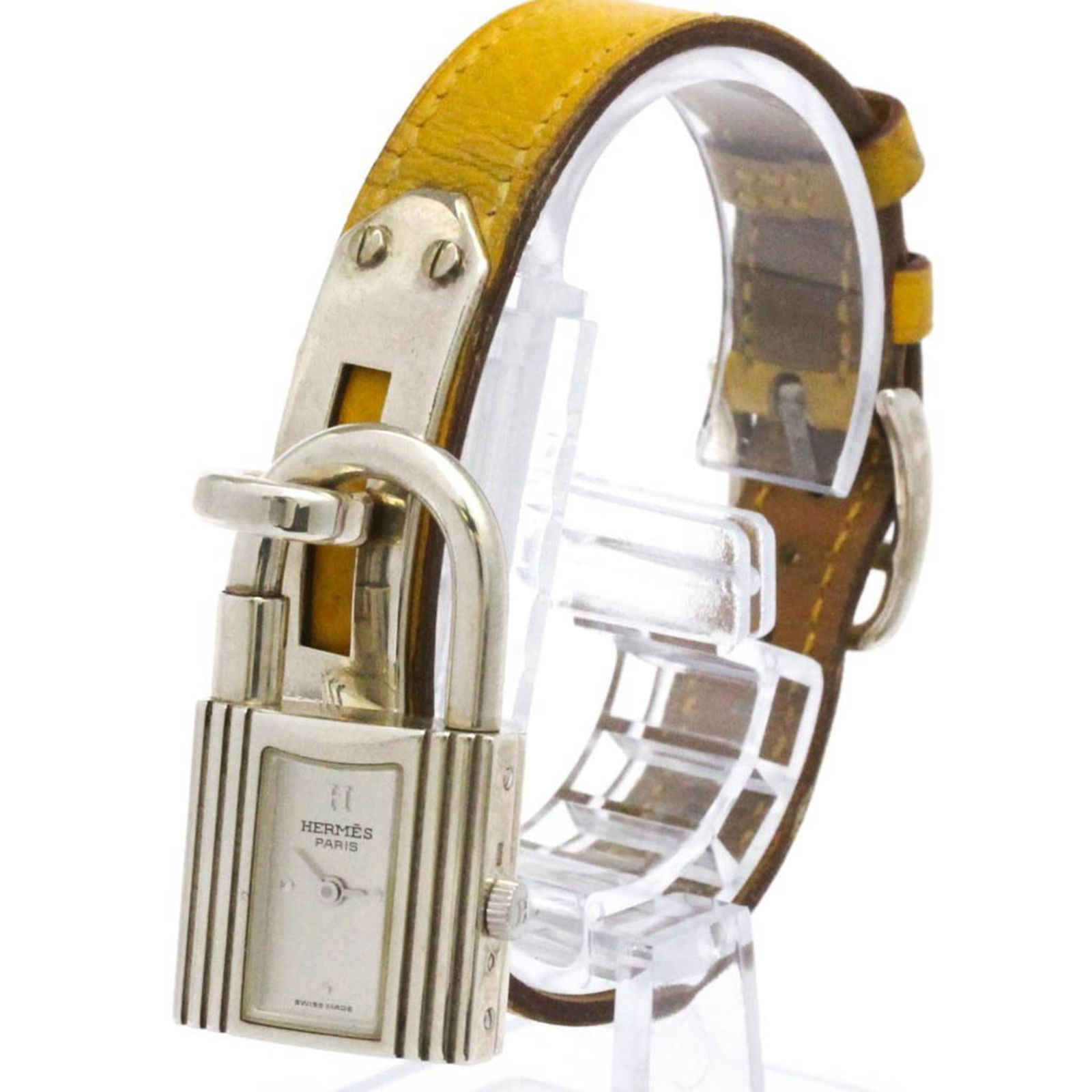 Wristwatch Hermes: Wristwatch Hermes This listing features Wristwatch Hermes. Item specifics are provided below. Item Specifics: Brand: Hermes Type: Wristwatch Style: Dress/Formal Gender: Women Material (Case): Silver 9