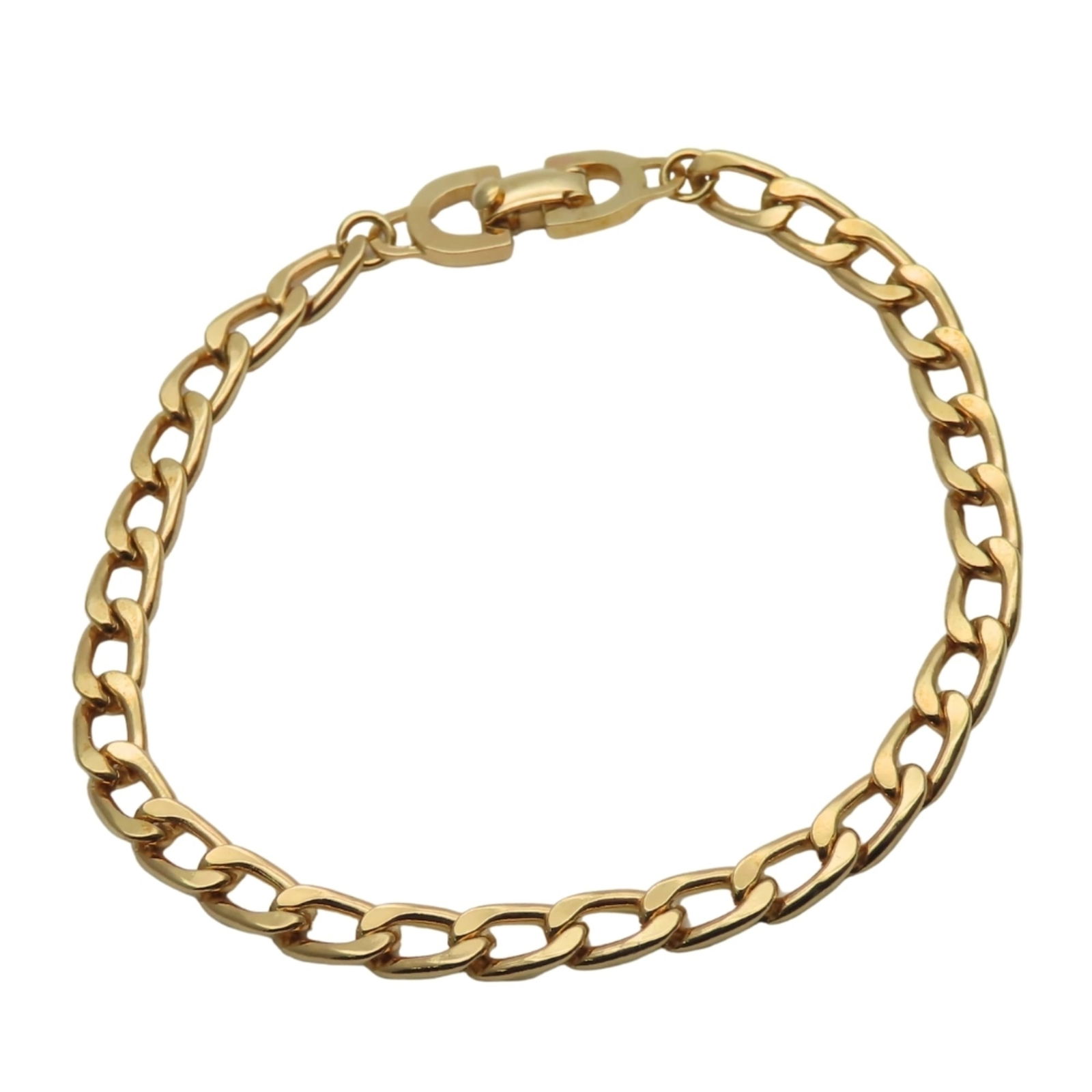 Metal Christian Dior Charm Bracelet (1 of 9)