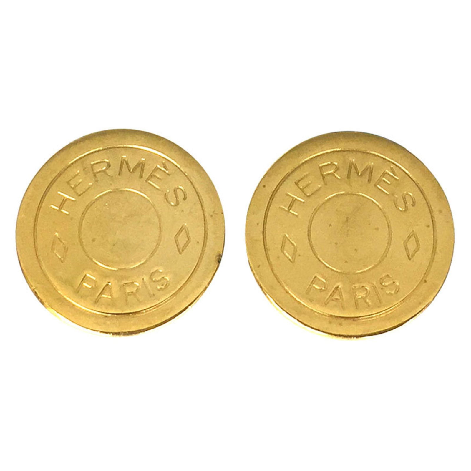 Brass Hermes Clip Earrings: Brass Hermes Clip Earrings This listing features Brass Hermes Clip Earrings. Item specifics are provided below. Item Specifics: Brand: Hermes Type: Clip Earrings Gender: Men,Women Material: Brass Colo