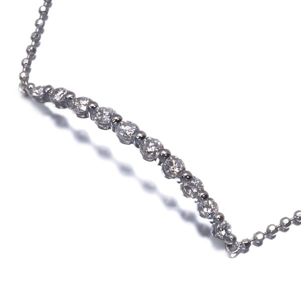 Platinum Diamond 1.00Ct 10P Ball Bead Chain Bracelet 850: Platinum Diamond 1.00Ct 10P Ball Bead Chain Bracelet 850 This listing features Platinum Diamond 1.00Ct 10P Ball Bead Chain Bracelet 850. Item specifics are provided below. Item Specifics: Metal: