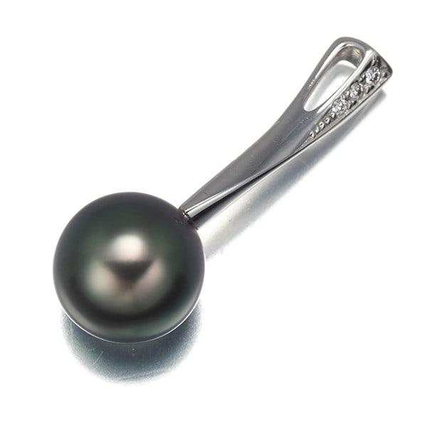 Wg Tasaki Pendant Black South Sea Pearl 10.5Mm Diamond 0.02Ct 18K: Wg Tasaki Pendant Black South Sea Pearl 10.5Mm Diamond 0.02Ct 18K This listing features Wg Tasaki Pendant Black South Sea Pearl 10.5Mm Diamond 0.02Ct 18K. Item specifics are provided below. Item
