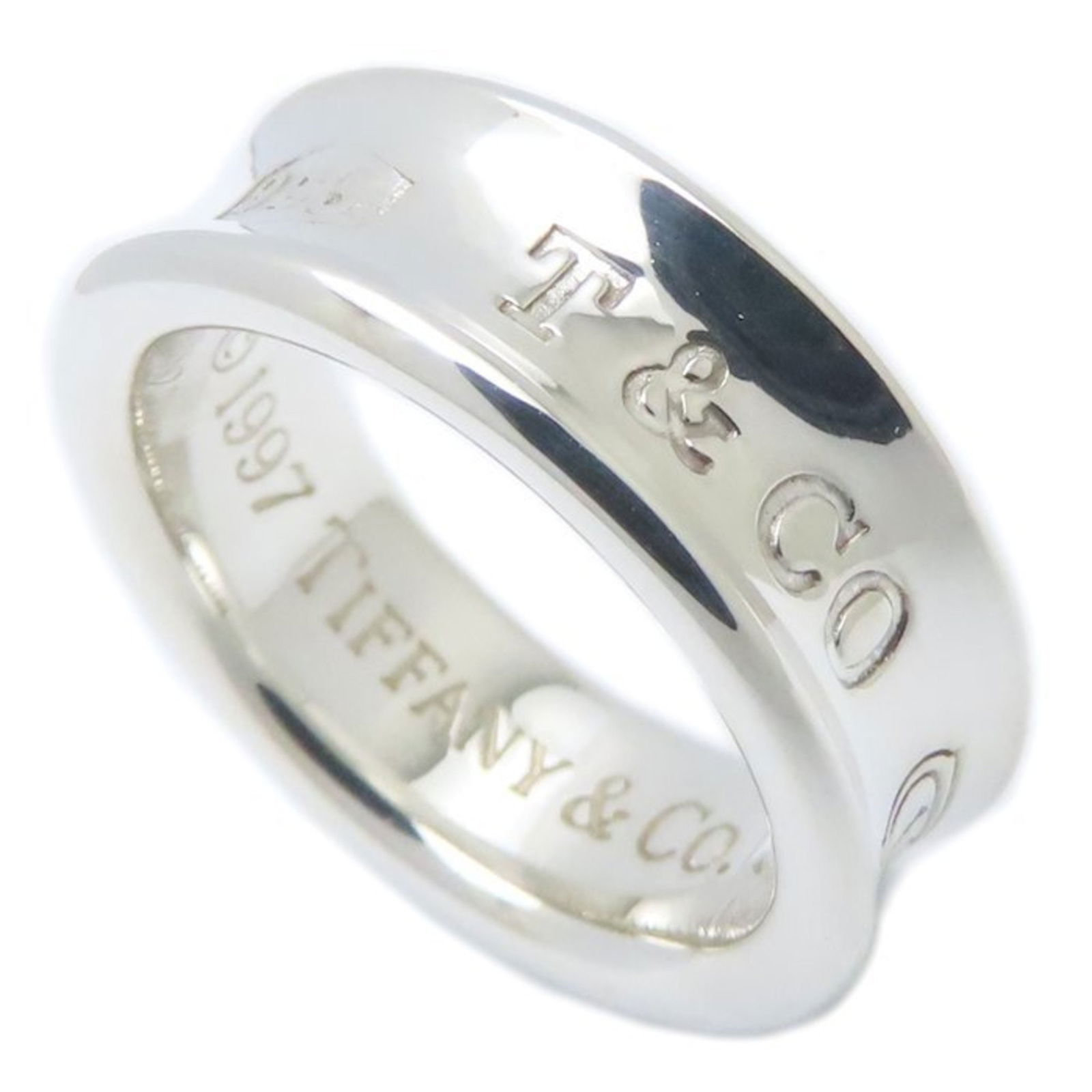 925 Tiffany Band Ring Silver (1 of 8)