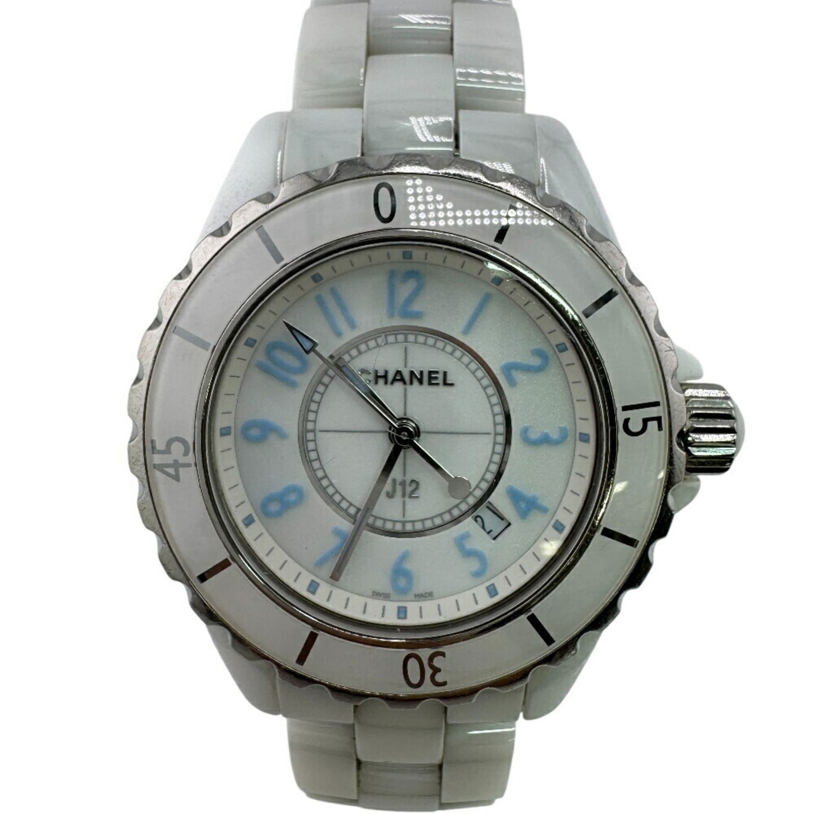 Wristwatch Chanel: Wristwatch Chanel This listing features Wristwatch Chanel. Item specifics are provided below. Item Specifics: Brand: Chanel Type: Wristwatch Gender: Women Material (Case): Stainless Steel Material (Ba