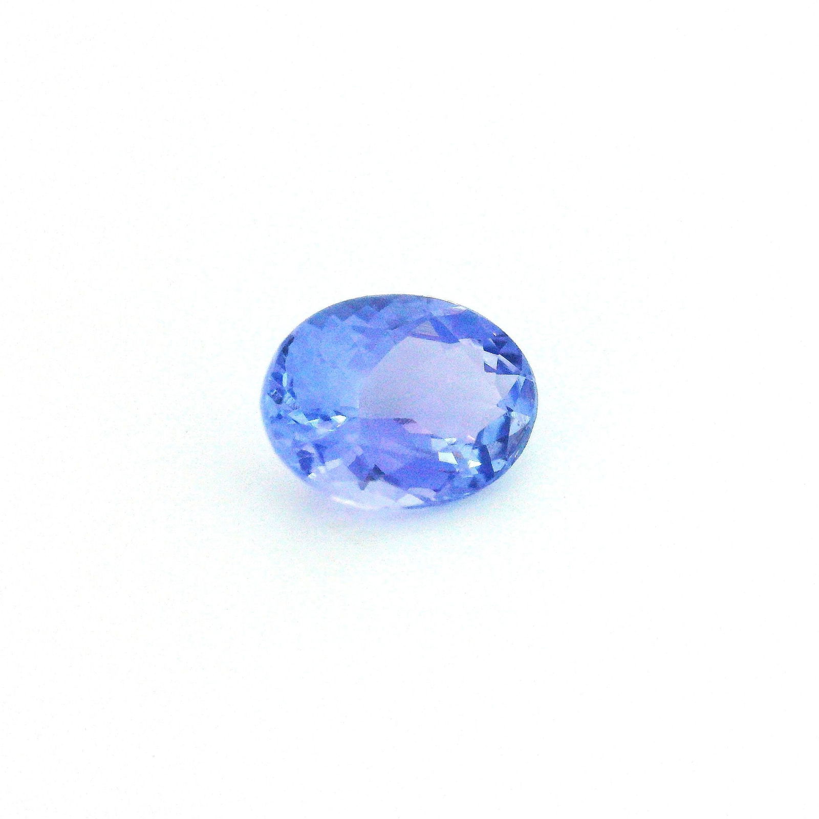 Loose Tanzanite Gemstone - GSI Oval 1.56ct Blue EC (1 of 1)