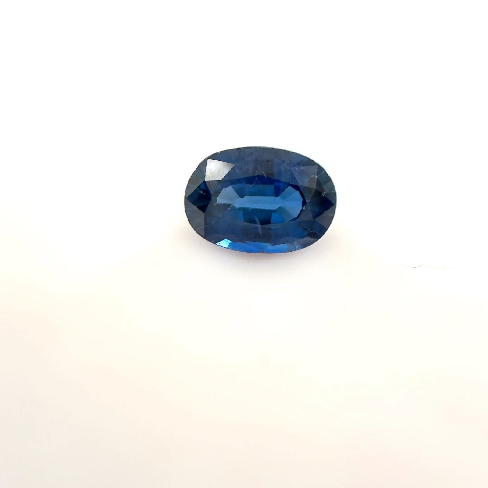 Loose Sapphire Gemstone - Oval 1.07ct Blue SI (1 of 1)