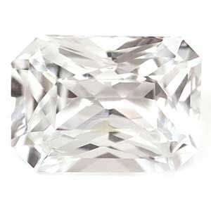Loose Sapphire Gemstone - Emerald 1.64ct White SI (1 of 1)