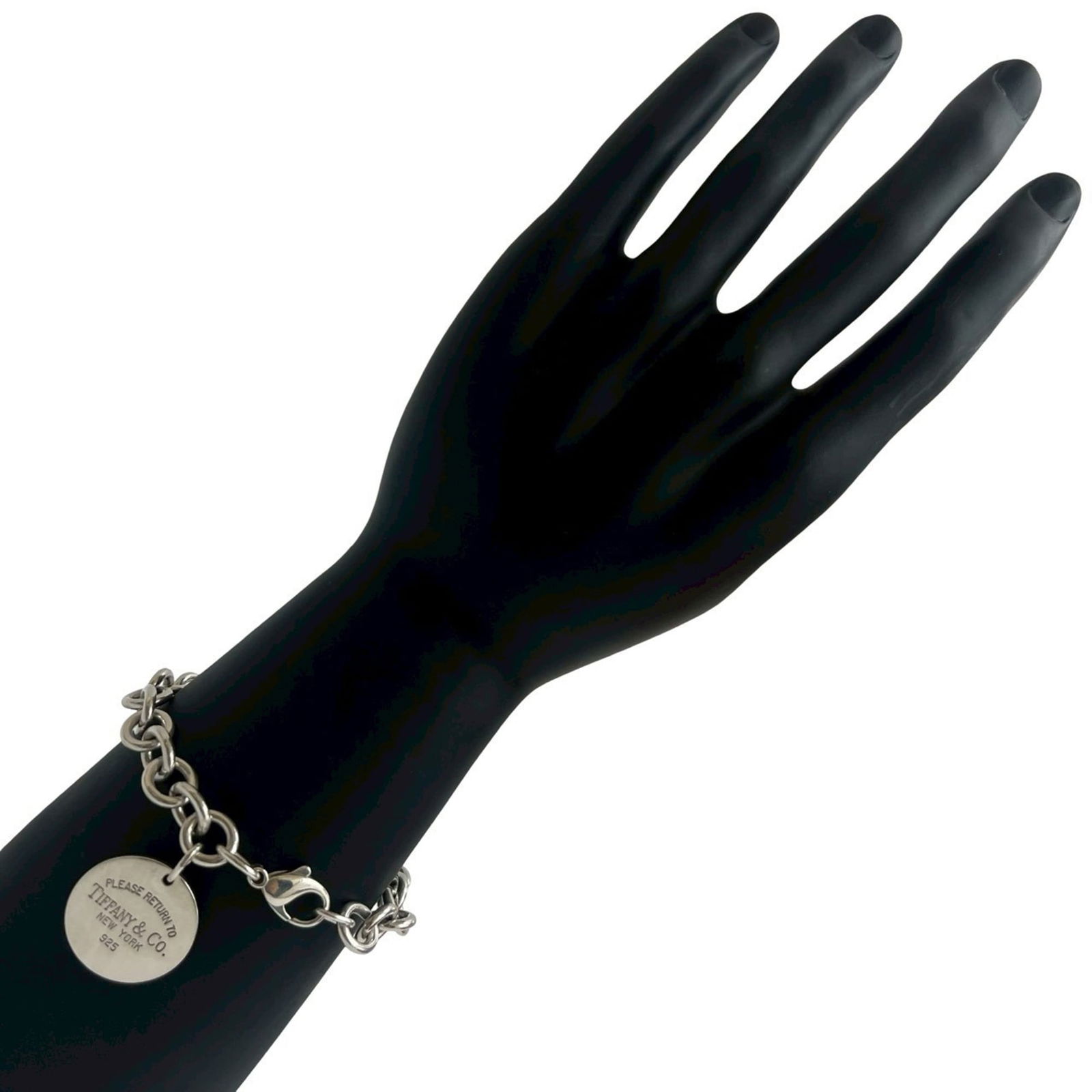 925 Tiffany Charm Bracelet Silver: 925 Tiffany Charm Bracelet Silver This listing features 925 Tiffany Charm Bracelet Silver. Item specifics are provided below. Item Specifics: Brand: Tiffany Type: Charm Bracelet Gender: Women