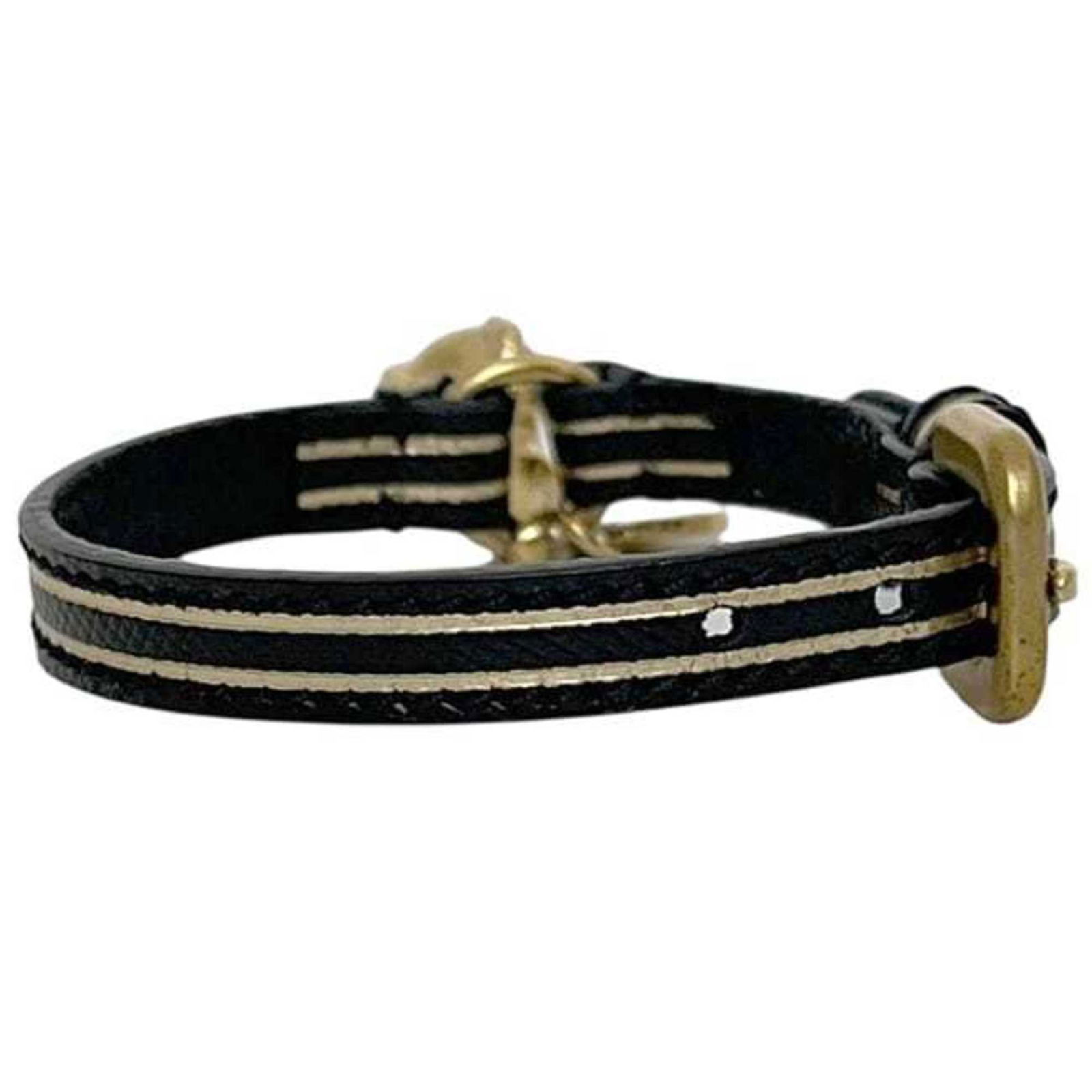 Leather Prada Charm Bracelet - 4