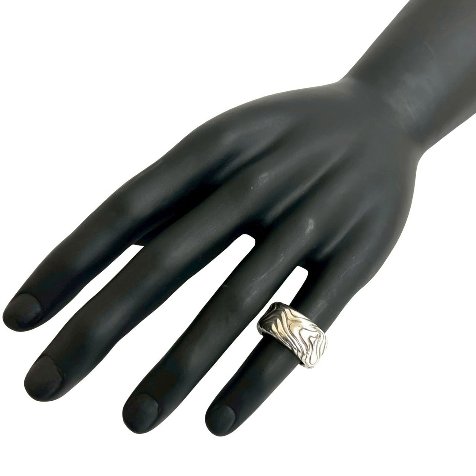 925 Tiffany Band Ring Silver (1 of 4)