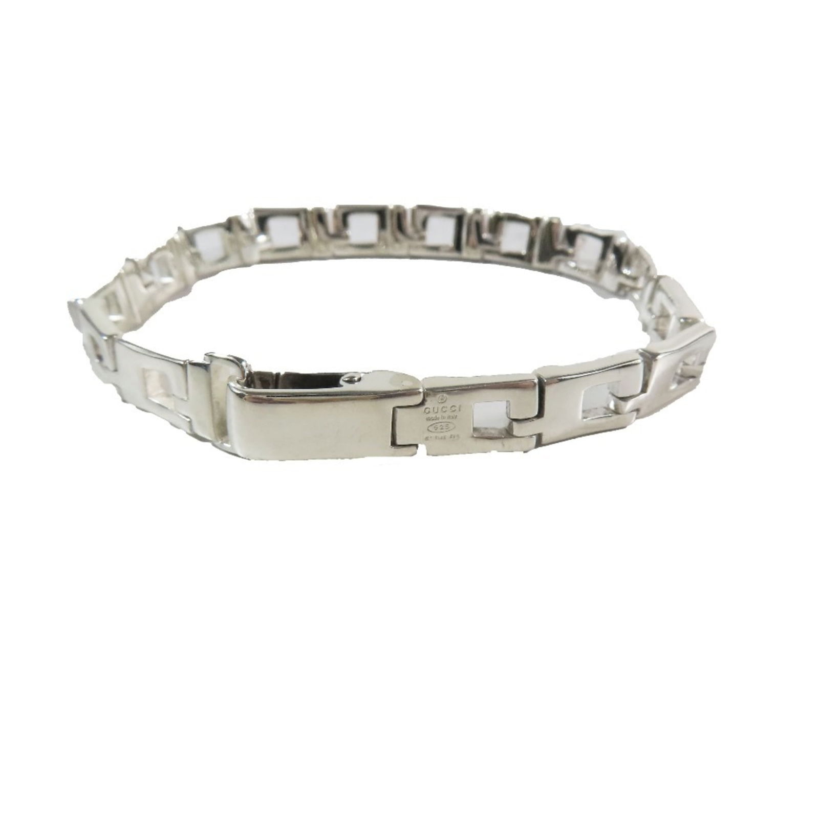 925 Gucci Charm Bracelet Silver: 925 Gucci Charm Bracelet Silver This listing features 925 Gucci Charm Bracelet Silver. Item specifics are provided below. Item Specifics: Brand: Gucci Type: Charm Bracelet Gender: Men,Women Material: