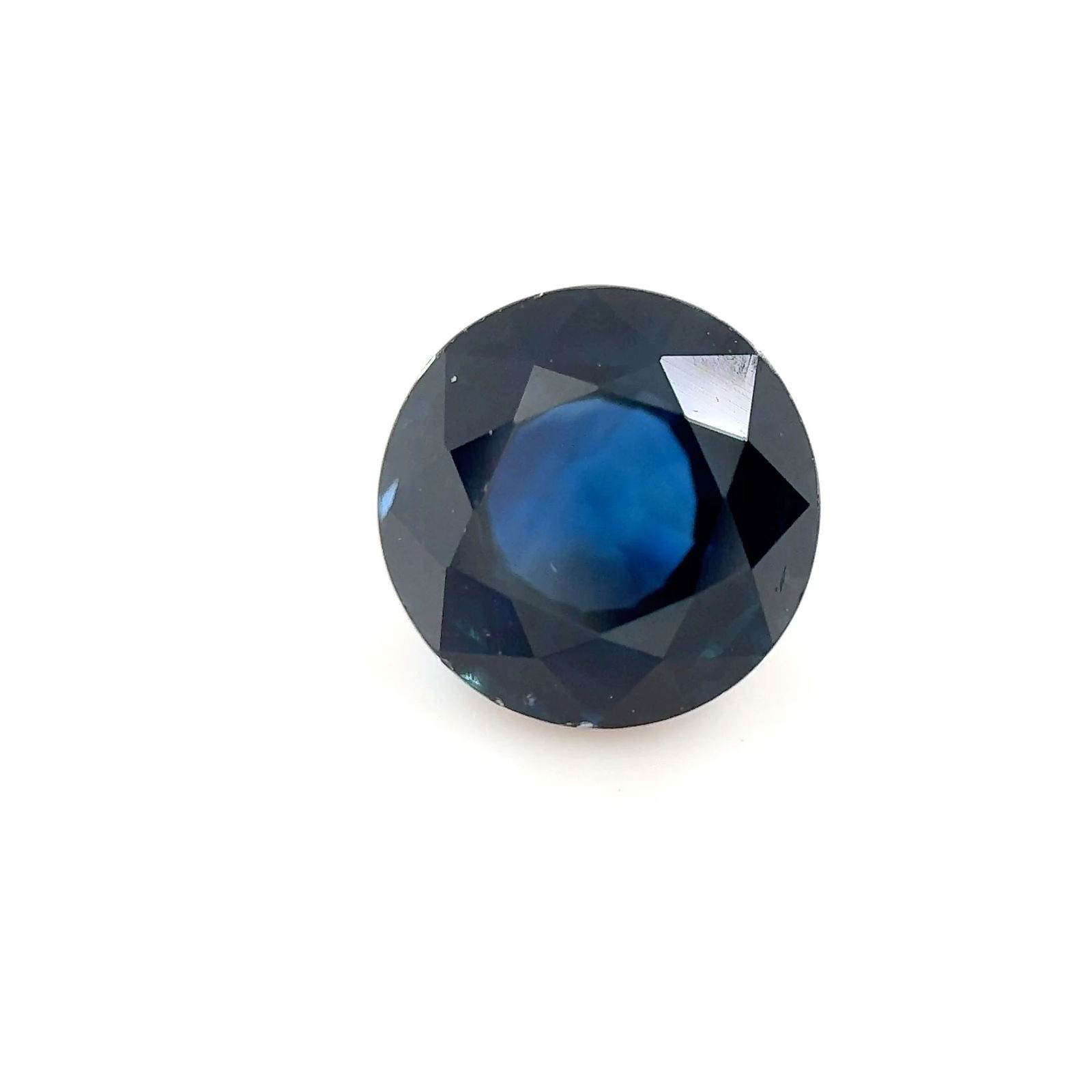 Loose Sapphire Gemstone - Round 1.68ct Blue EC (1 of 1)