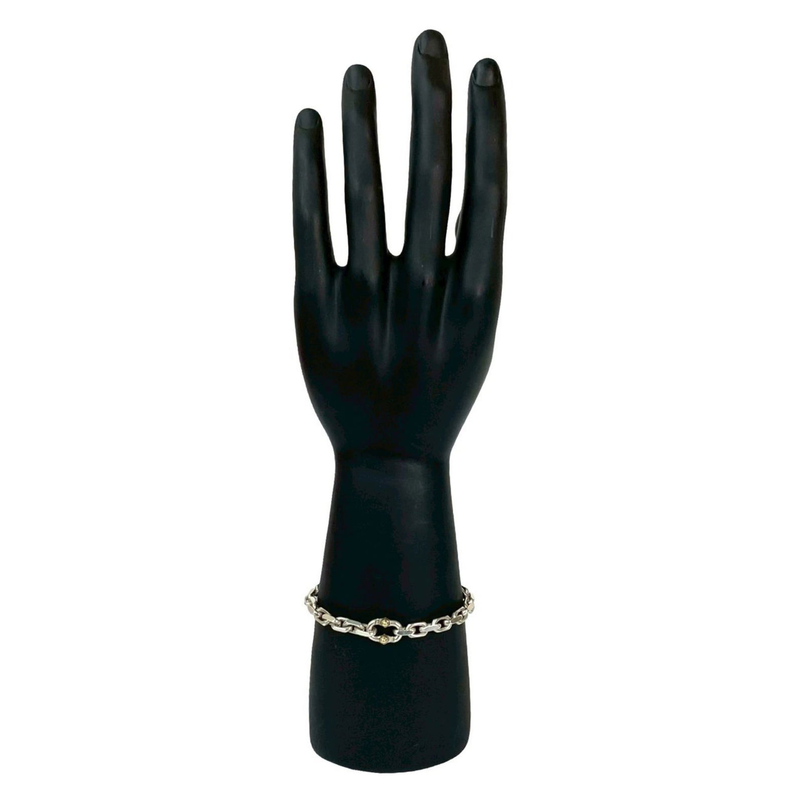 Yellow Gold (18K) - Tiffany Charm Bracelet Silver 925: Yellow Gold (18K) - Tiffany Charm Bracelet Silver 925 This listing features Yellow Gold (18K) - Tiffany Charm Bracelet Silver 925. Item specifics are provided below. Item Specifics: Brand: Tiffany