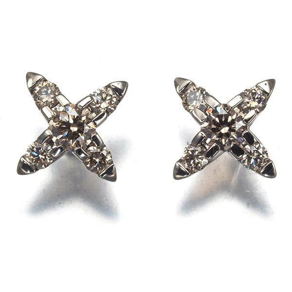 Gold Kashikey Earrings Diamond 0.23Ct Naked 18K 750 Brown: Gold Kashikey Earrings Diamond 0.23Ct Naked 18K 750 Brown This listing features Gold Kashikey Earrings Diamond 0.23Ct Naked 18K 750 Brown. Item specifics are provided below. Item Specifics: Brand: