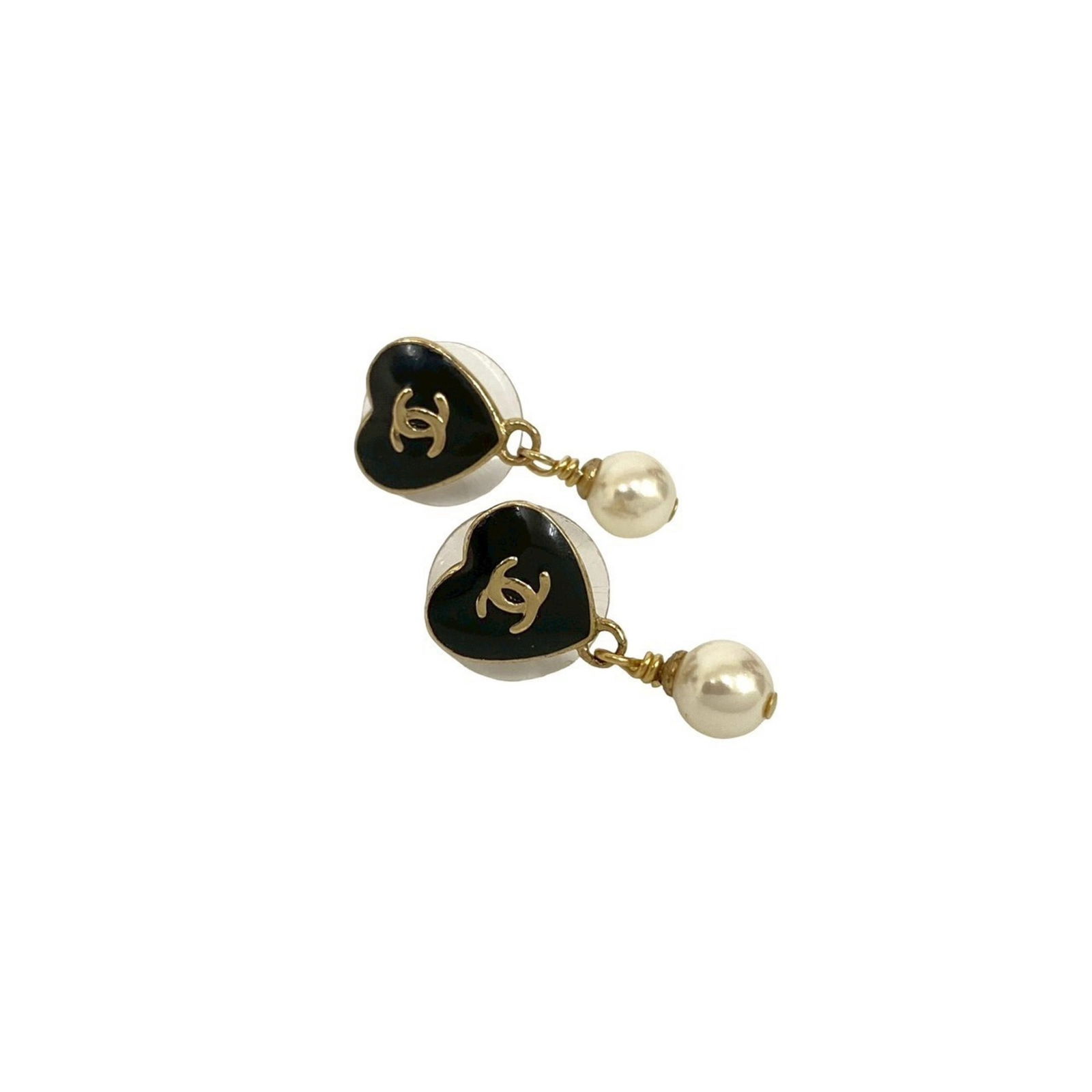 Plating Chanel Stud Earrings Gold - 3
