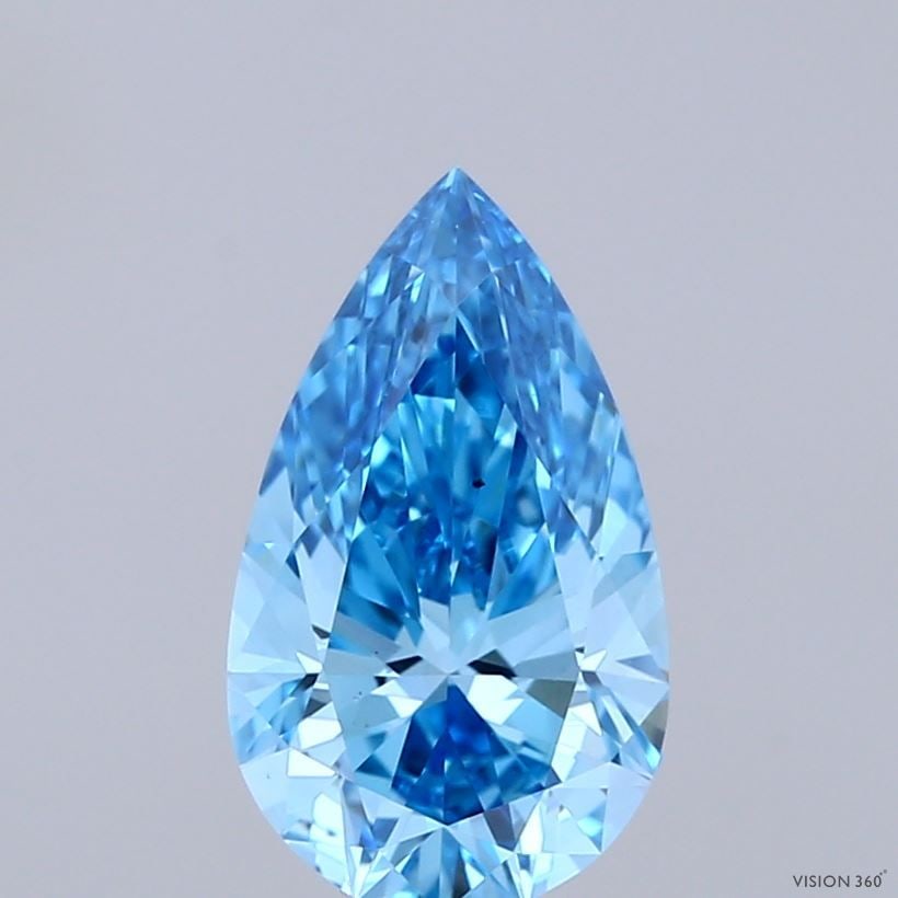Loose Lab Diamond - IGI Pear 1.55ct Fancy Vivid Blue VS1: Loose Lab Diamond - IGI Pear 1.55ct Fancy Vivid Blue VS1 This listing features Loose Lab Diamond - IGI Pear 1.55ct Fancy Vivid Blue VS1. Item specifics are provided below. Item Specifics: Source: