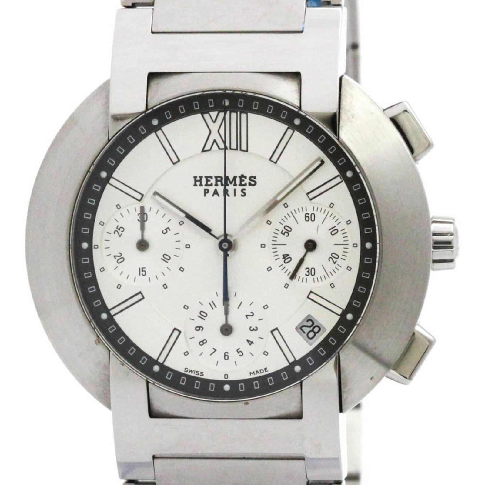 Wristwatch Hermes: Wristwatch Hermes This listing features Wristwatch Hermes. Item specifics are provided below. Item Specifics: Brand: Hermes Type: Wristwatch Style: Sport Gender: Men Material (Case): Stainless Steel M