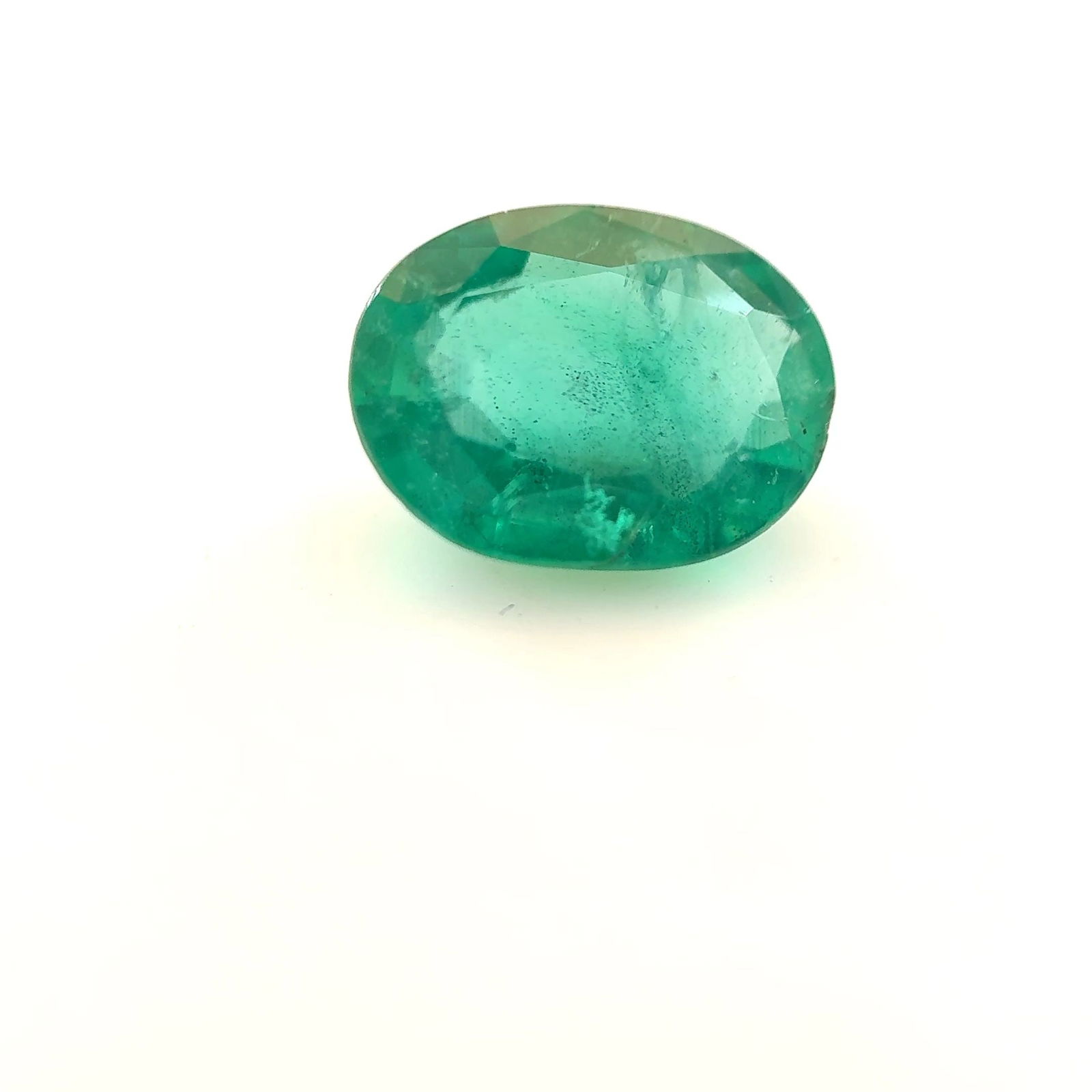 Loose Emerald Gemstone - Oval 1.3ct Green SI (1 of 1)