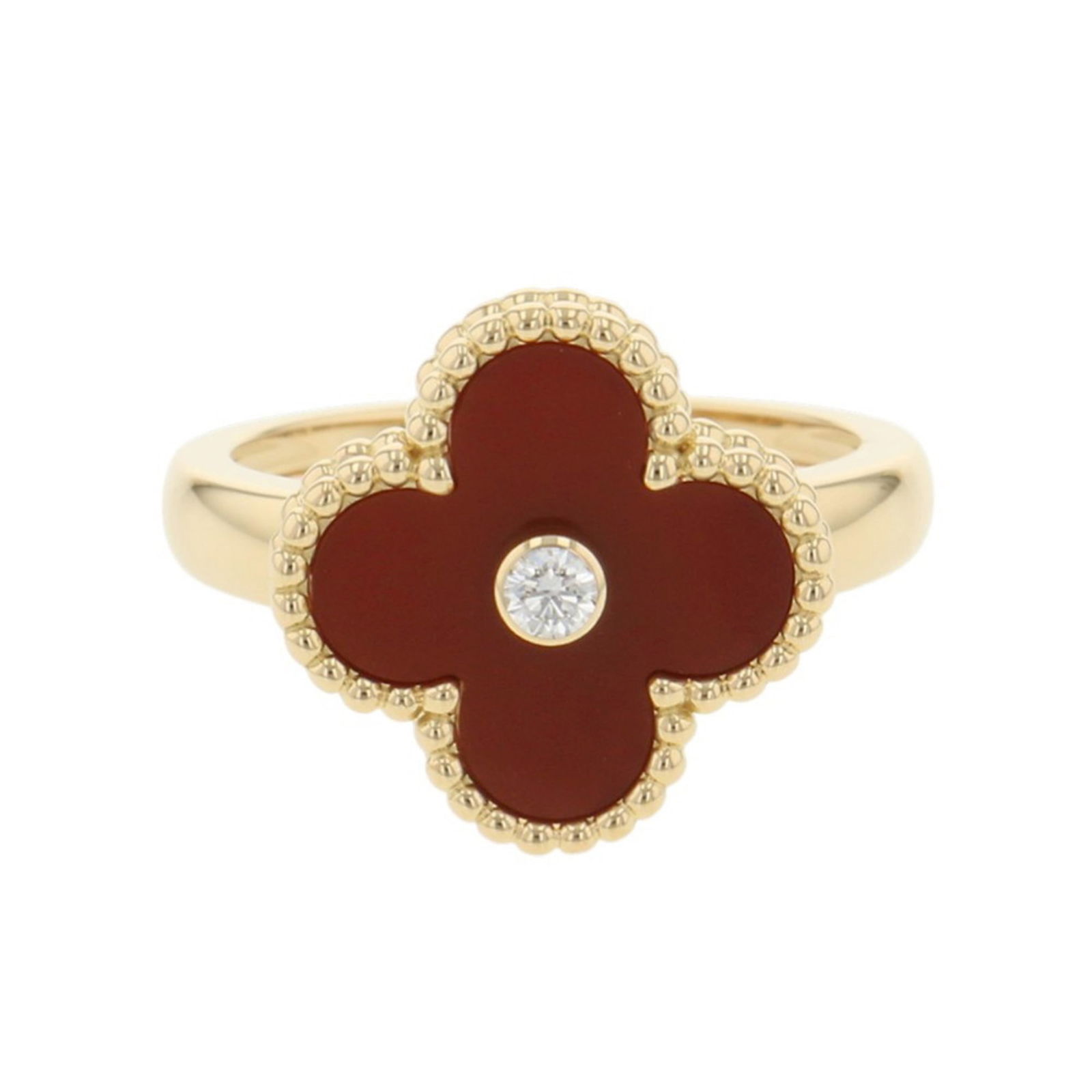 (18K) Van Cleef & Arpels Band Ring Yellow Gold (1 of 11)