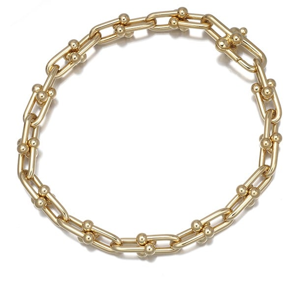 Gold Tiffany&Co. Bracelet Hard Wear Link Small 18K 750 Yellow: Gold Tiffany&Co. Bracelet Hard Wear Link Small 18K 750 Yellow This listing features Gold Tiffany&Co. Bracelet Hard Wear Link Small 18K 750 Yellow. Item specifics are provided below. Item Specifics: