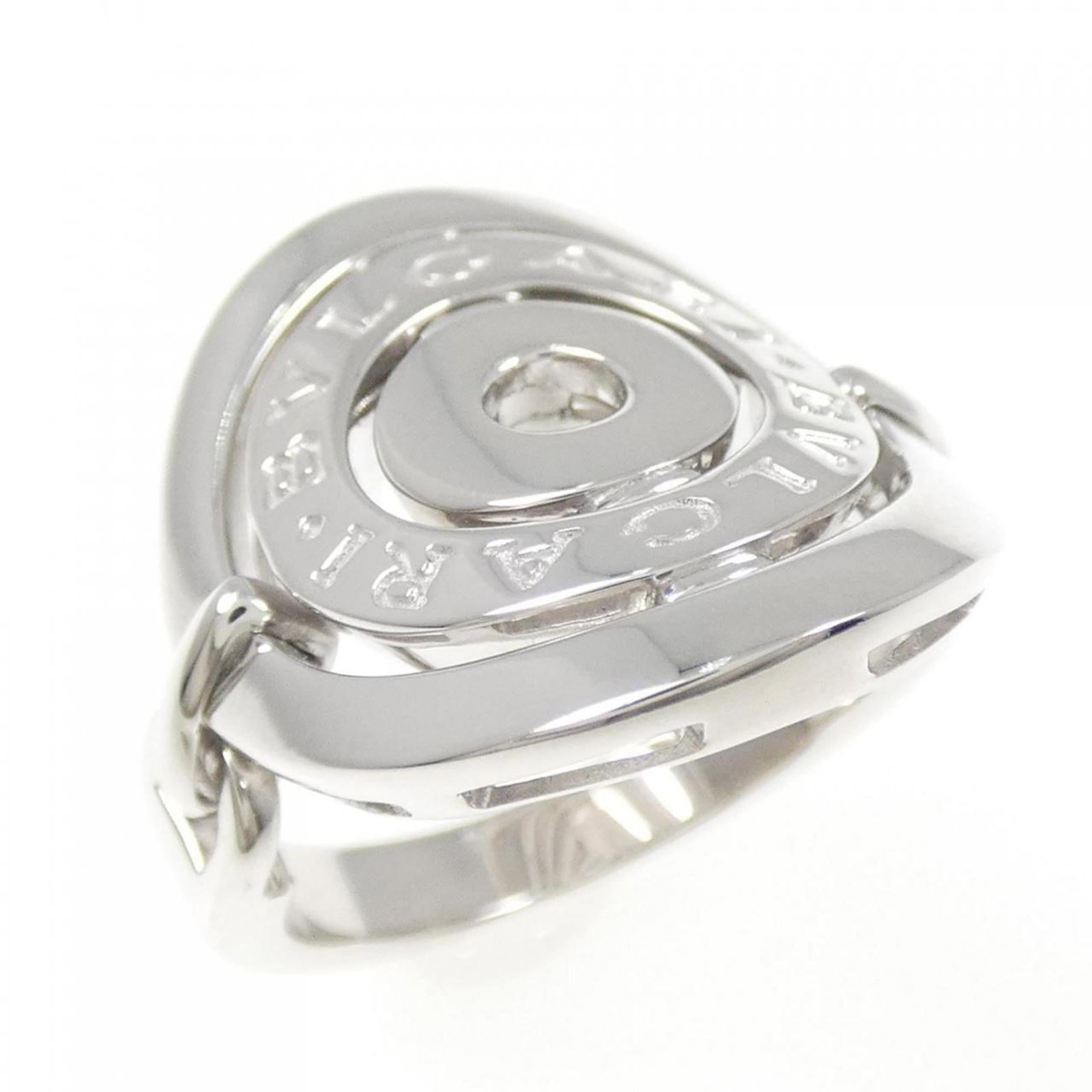 (18K) Bvlgari Band Ring White Gold: (18K) Bvlgari Band Ring White Gold This listing features (18K) Bvlgari Band Ring White Gold. Item specifics are provided below. Item Specifics: Brand: Bvlgari Type: Band Ring Gender: Women Color: