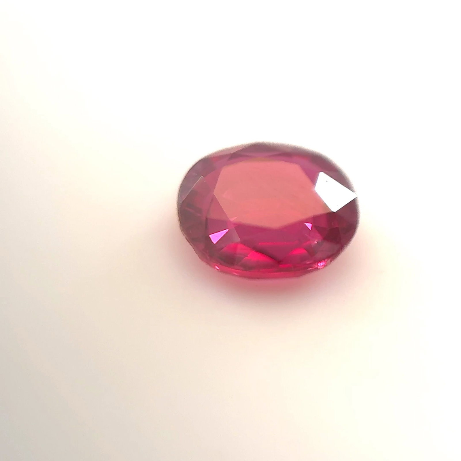 Loose Ruby Gemstone - Oval 1.08ct Red EC (1 of 1)