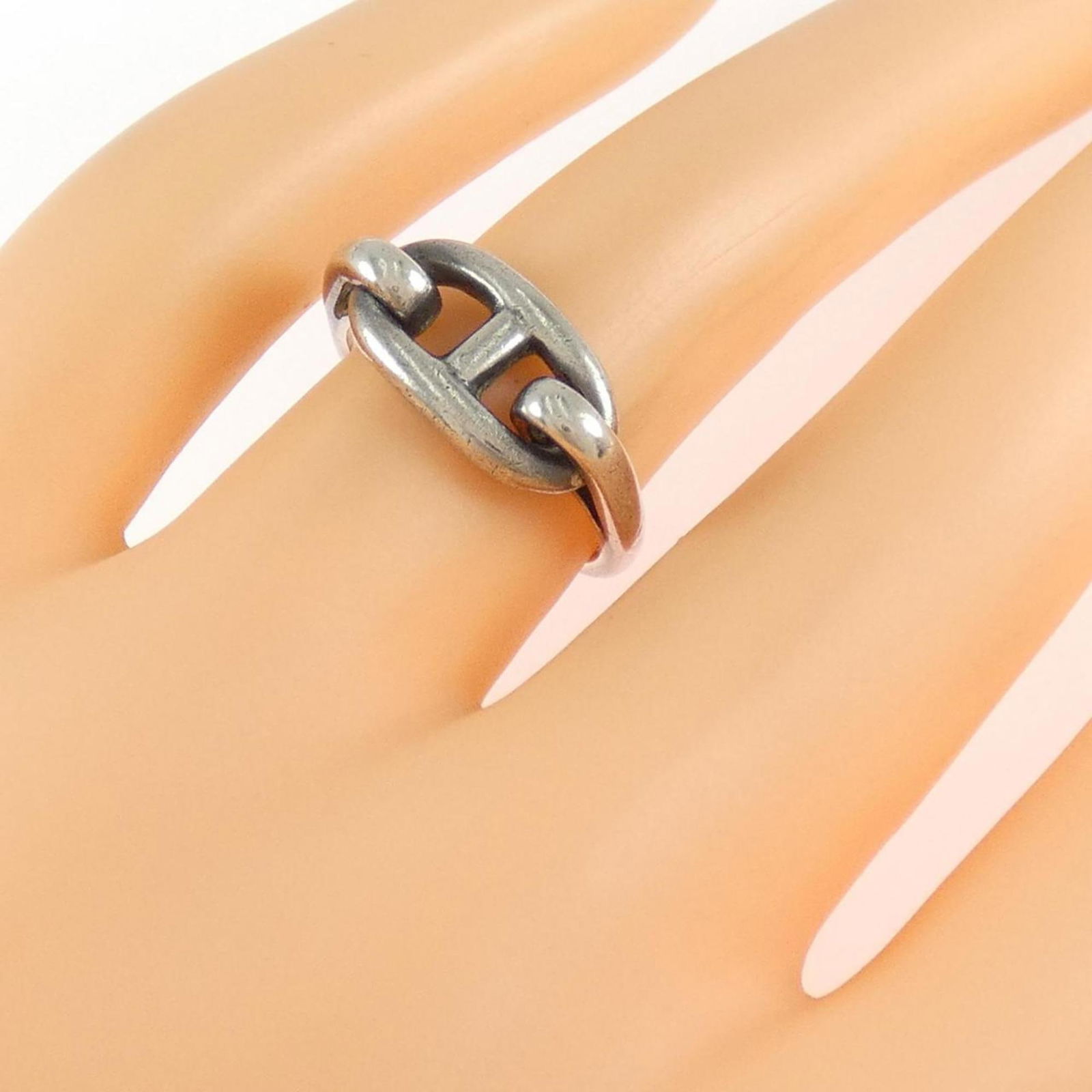 925 Hermes Band Ring Silver - 5