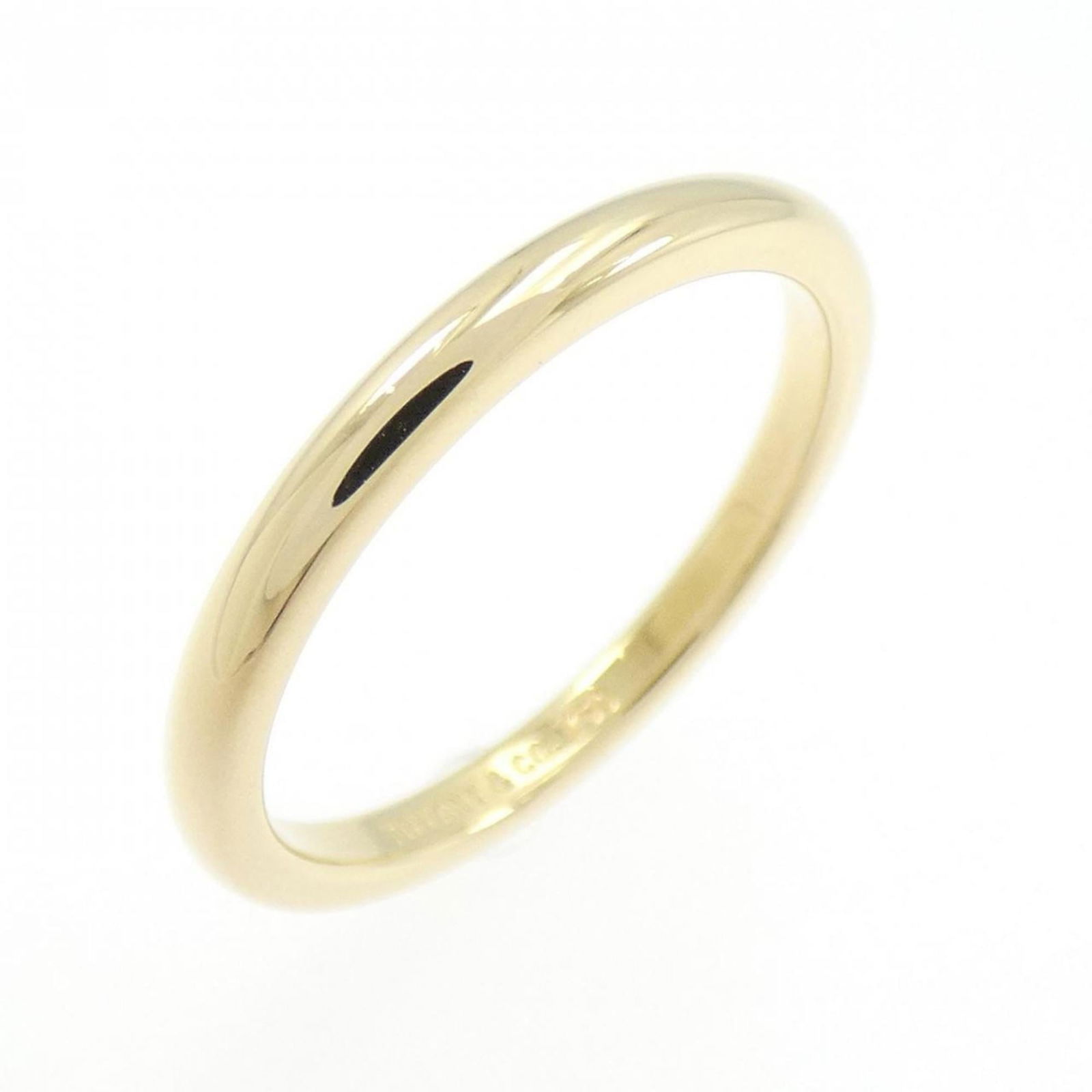 (18K) Tiffany Band Ring Yellow Gold: (18K) Tiffany Band Ring Yellow Gold This listing features (18K) Tiffany Band Ring Yellow Gold. Item specifics are provided below. Item Specifics: Brand: Tiffany Type: Band Ring Gender: Women Color: