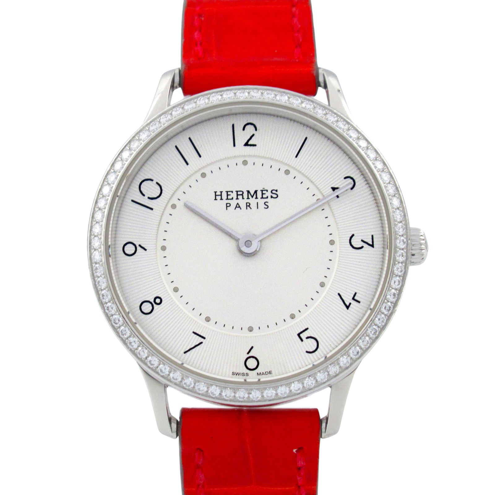 Wristwatch Hermes: Wristwatch Hermes This listing features Wristwatch Hermes. Item specifics are provided below. Item Specifics: Brand: Hermes Type: Wristwatch Gender: Women Material (Case): Stainless Steel Material (Ba