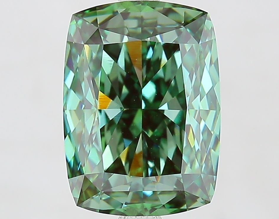 Loose Lab Diamond - IGI Cushion Modified 4.09ct Fancy Vivid Green VS1: Loose Lab Diamond - IGI Cushion Modified 4.09ct Fancy Vivid Green VS1 This listing features Loose Lab Diamond - IGI Cushion Modified 4.09ct Fancy Vivid Green VS1. Item specifics are provided below. 