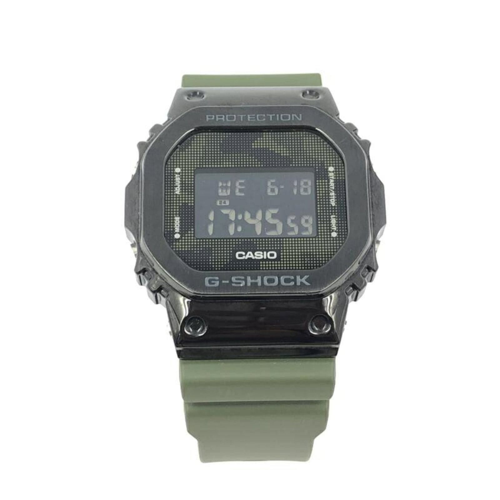 Wristwatch Casio: Wristwatch Casio This listing features Wristwatch Casio. Item specifics are provided below. Item Specifics: Brand: Casio Type: Wristwatch Gender: Men Display: Digital Color: Black, Green, Khaki, Metal