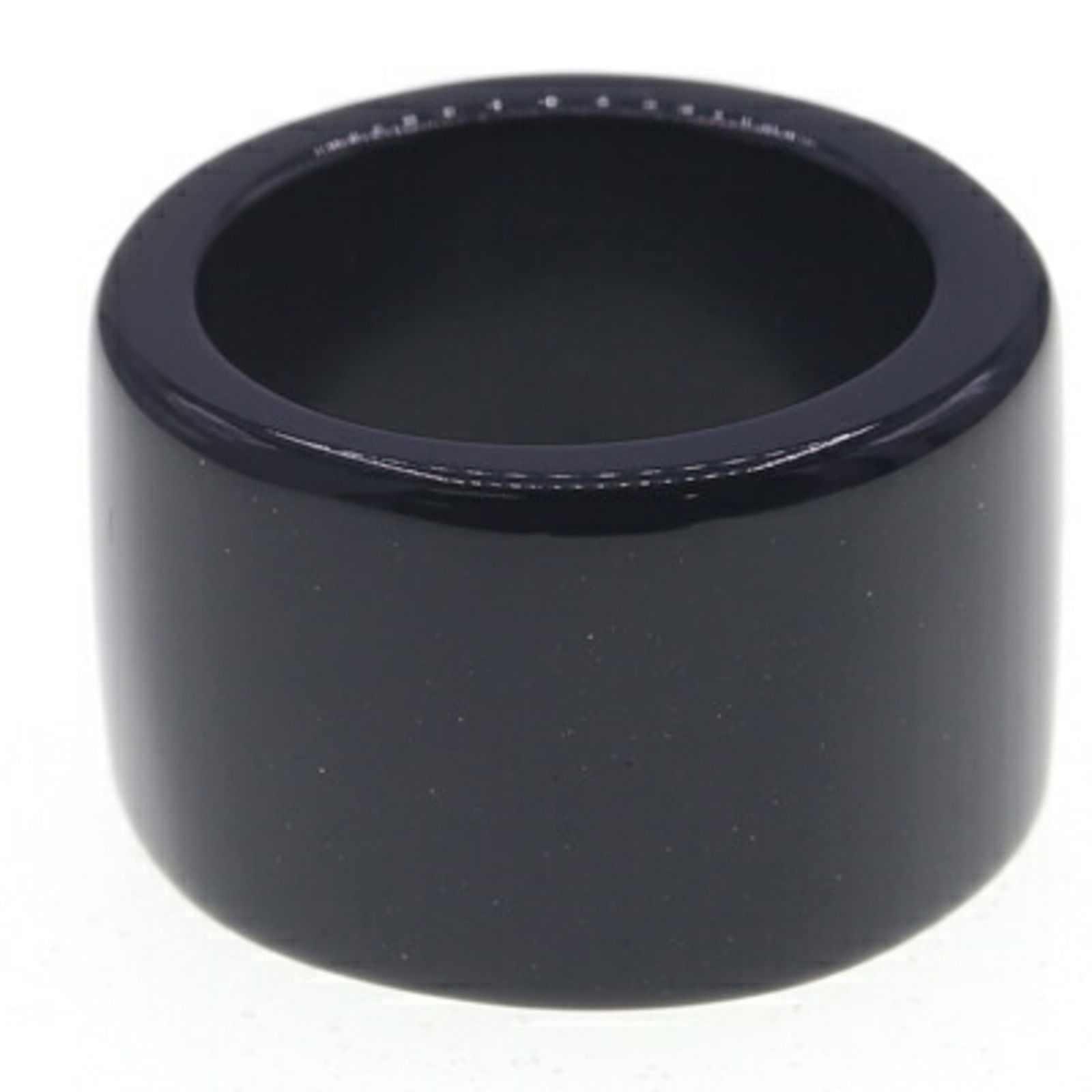 Plastic Chanel Band Ring - 2