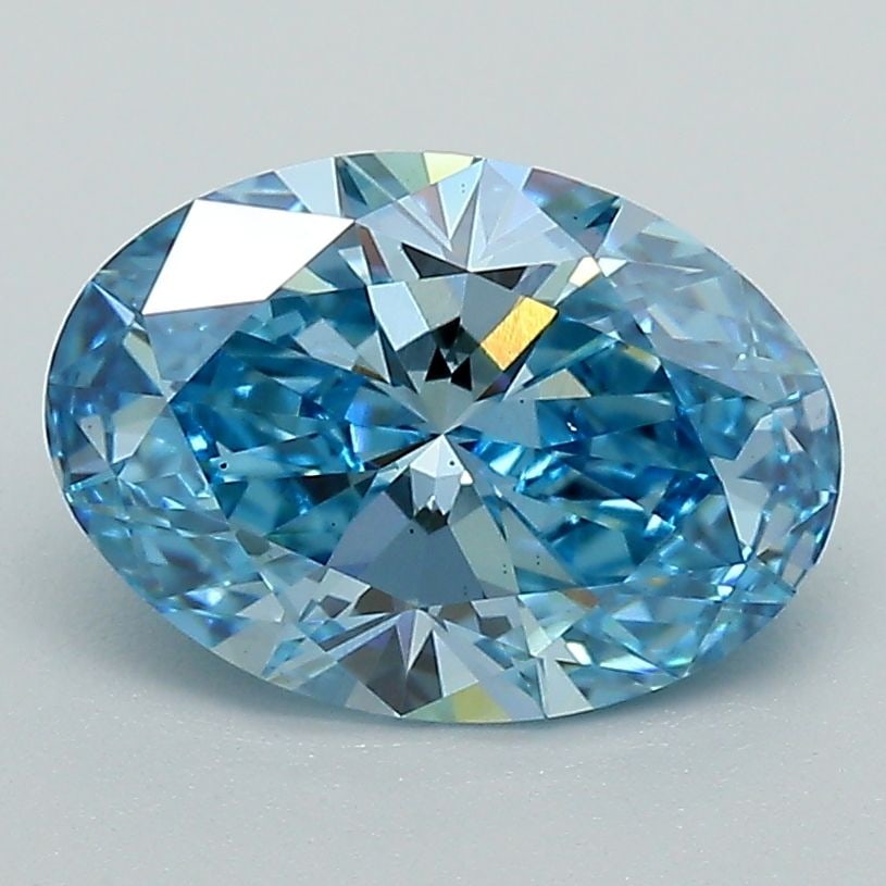 Loose Lab Diamond - IGI Oval 2.06ct Fancy Vivid Blue VS2: Loose Lab Diamond - IGI Oval 2.06ct Fancy Vivid Blue VS2 This listing features Loose Lab Diamond - IGI Oval 2.06ct Fancy Vivid Blue VS2. Item specifics are provided below. Item Specifics: Source: