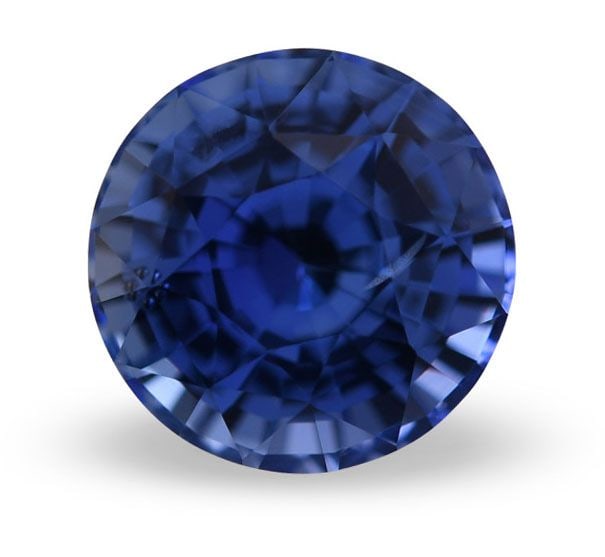 Loose Sapphire Gemstone - Round 1.63ct Blue EC (1 of 1)